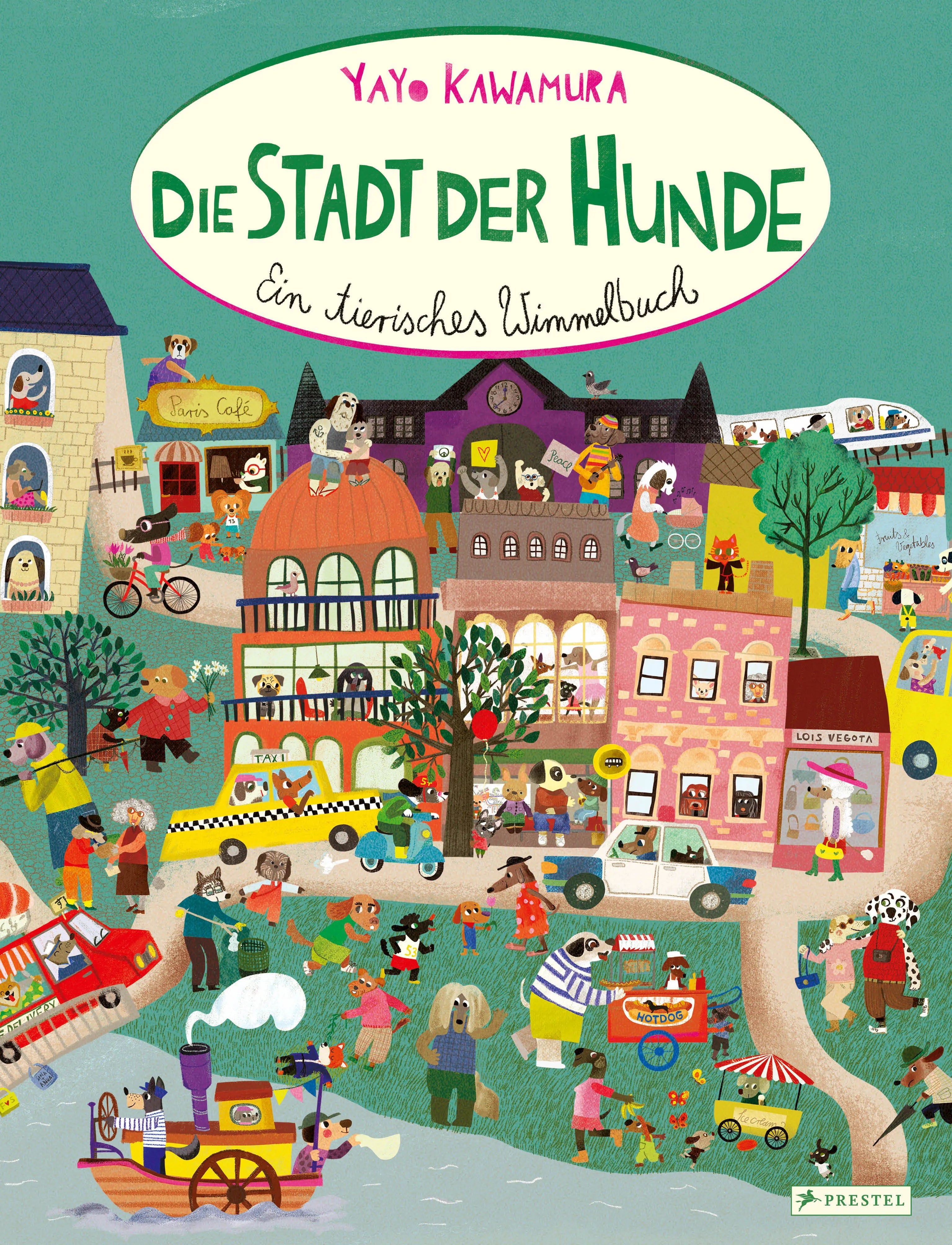 Cover: Die Stadt der Hunde (Hardcover) von Yayo Kawamura