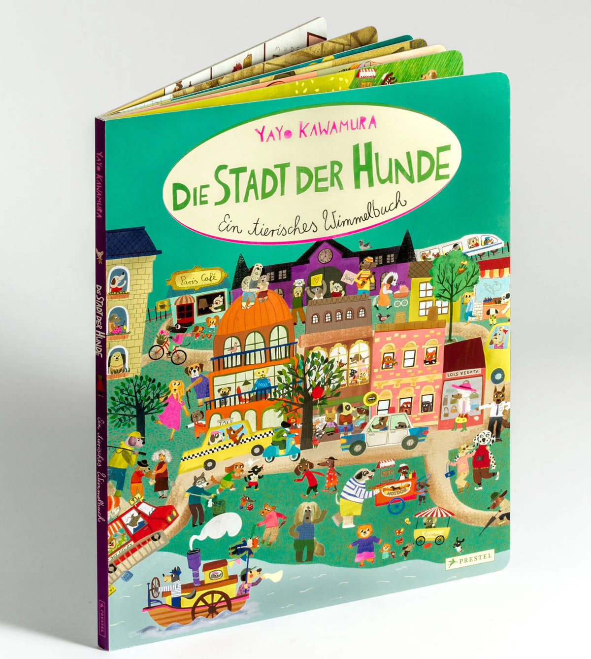 Cover: Die Stadt der Hunde (Hardcover) von Yayo Kawamura