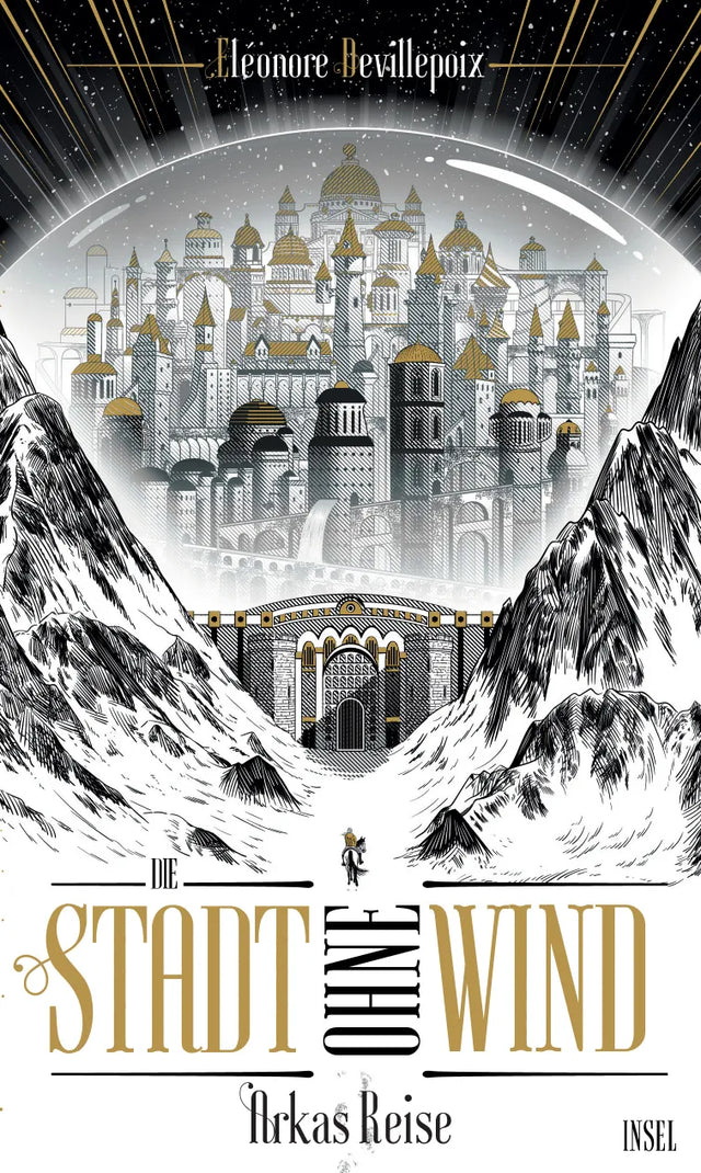 Buchcover von 'Die Stadt ohne Wind 1 – Arkas Reise' - Gebundene Ausgabe von Éléonore Devillepoix