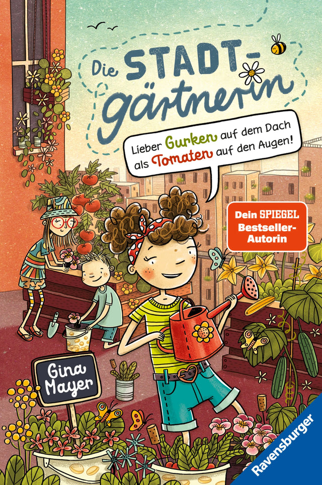 Cover: Die Stadtgärtnerin, Band 1: Lieber Gurken auf dem Dach als Tomaten auf den Augen (E-Book) von Gina Mayer