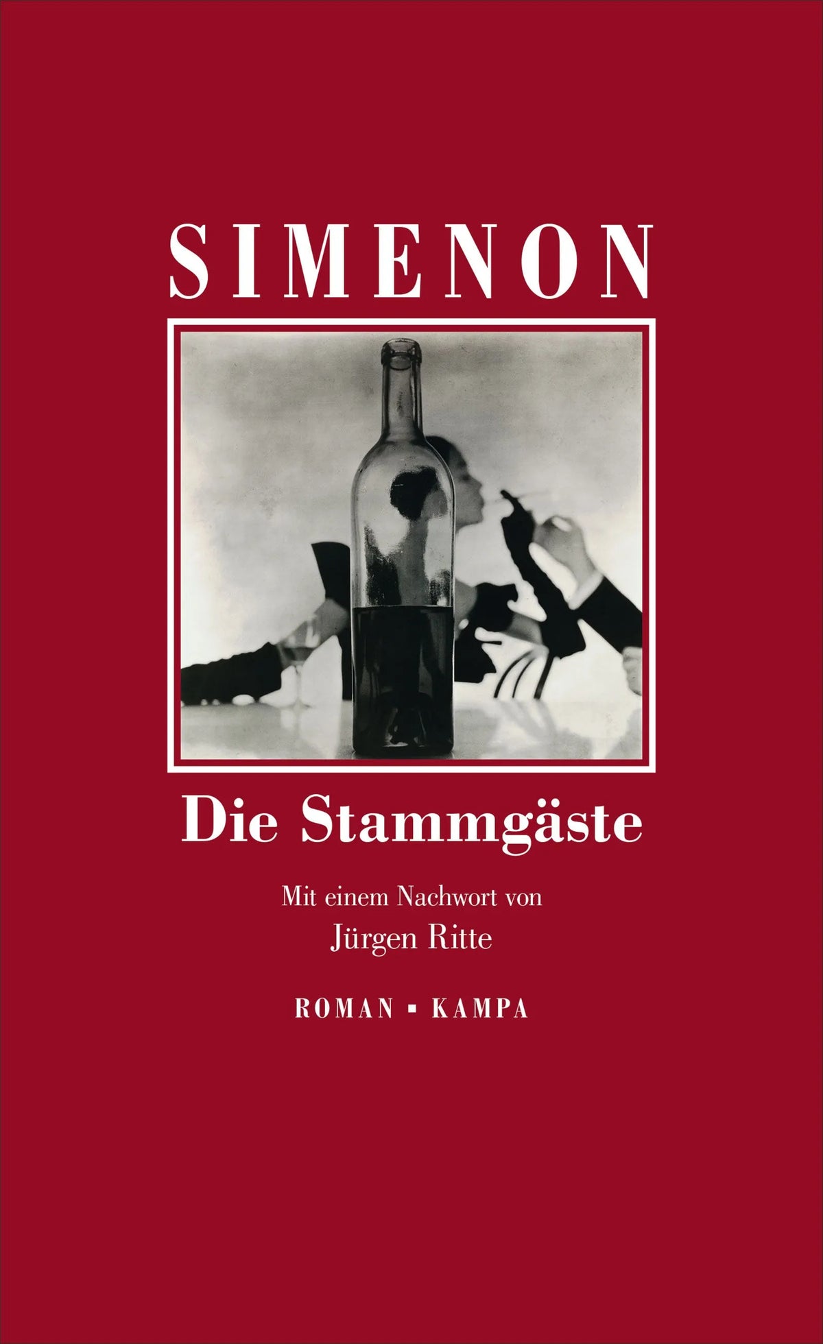 Cover: Die Stammgäste (Hardcover) von Georges Simenon
