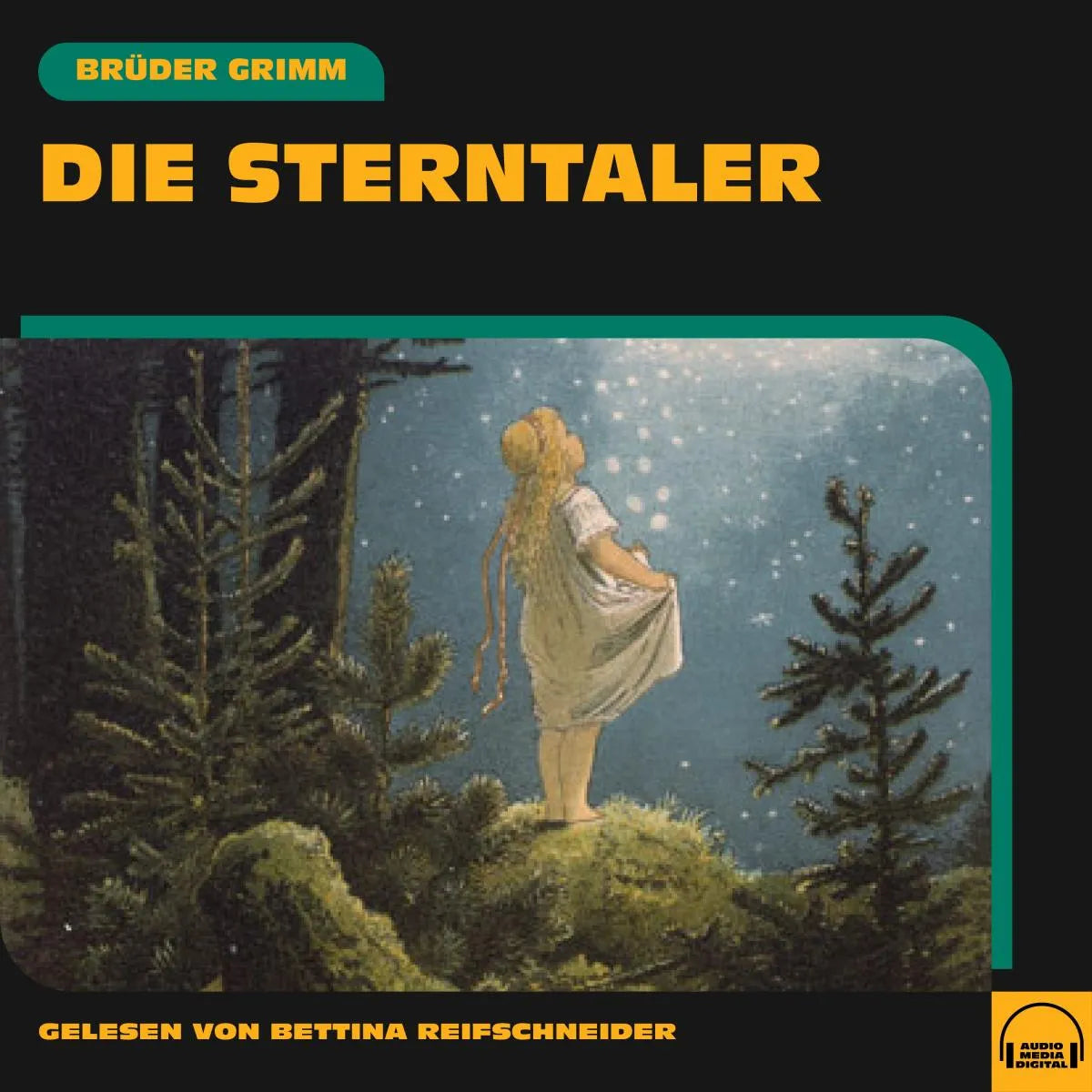 Cover: Die Sterntaler (Hörbuch Download) von Brüder Grimm