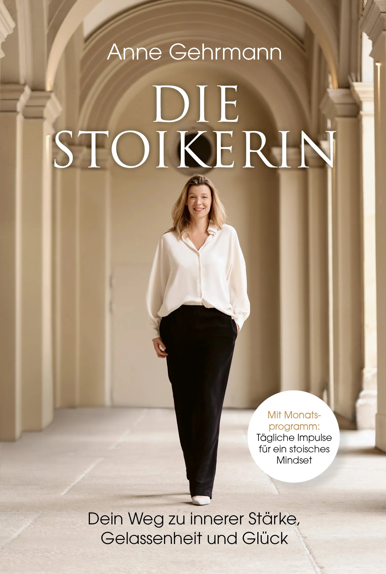 Buchcover von 'Die Stoikerin' - Gebundene Ausgabe von Anne Gehrmann