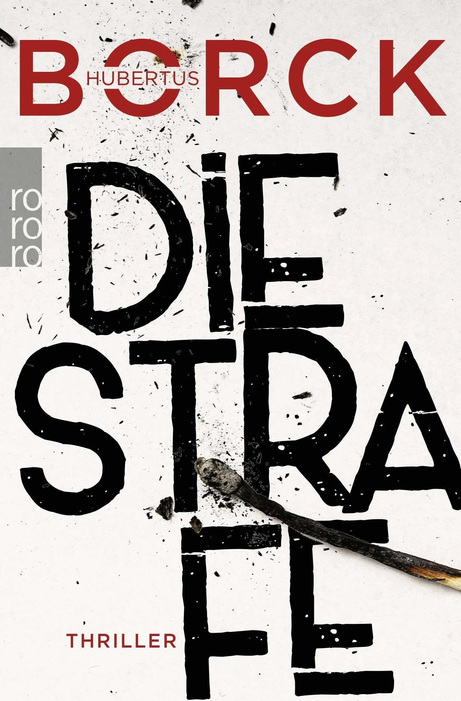 Buchcover von 'Die Strafe' - Taschenbuch von Hubertus Borck