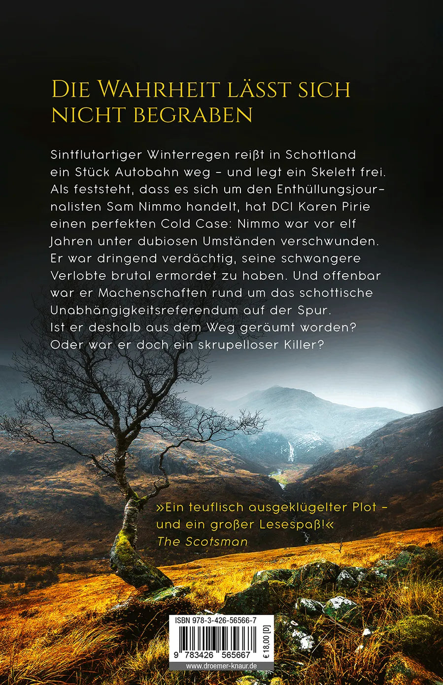 Rückseite: Die Straße der Knochen (Paperback)
