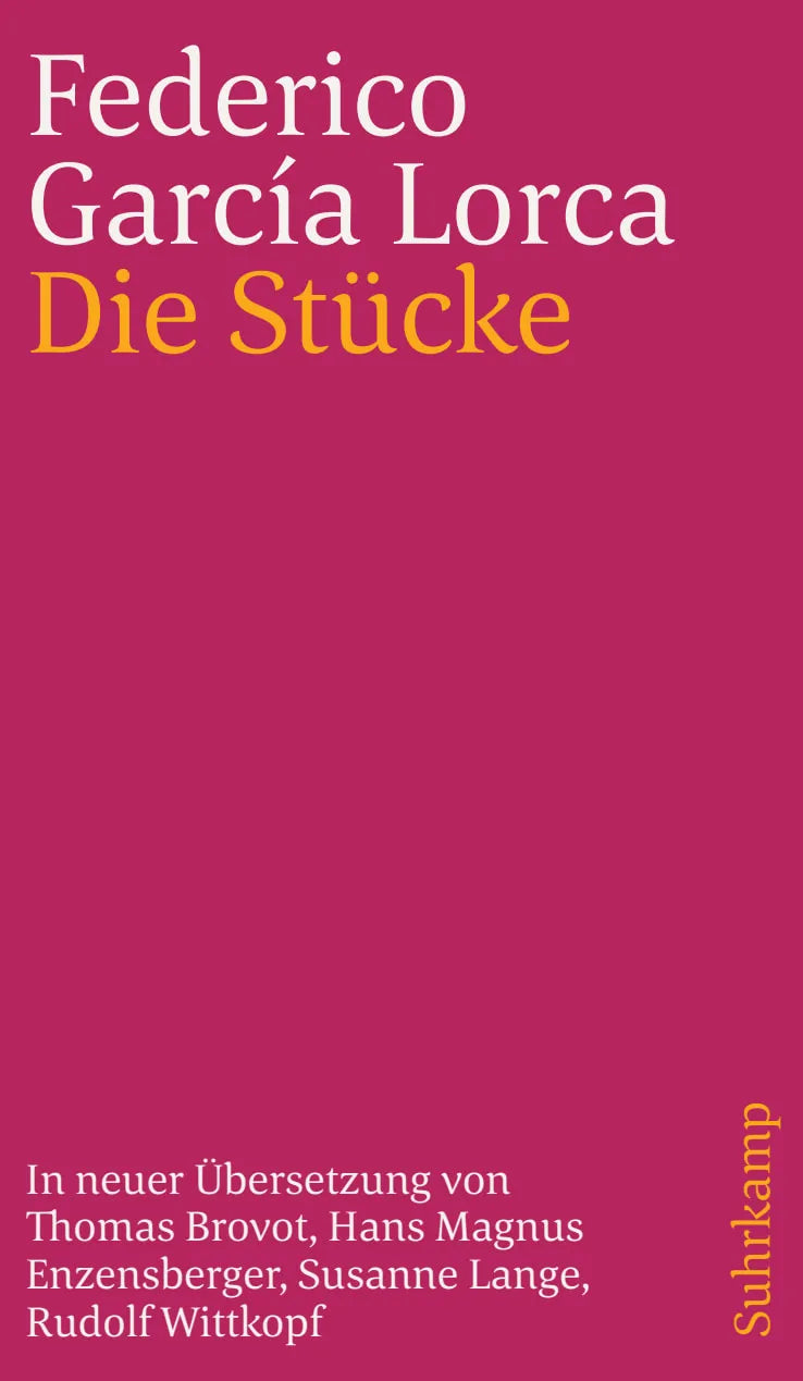 Buchcover von 'Die Stücke' - Taschenbuch von Federico García Lorca