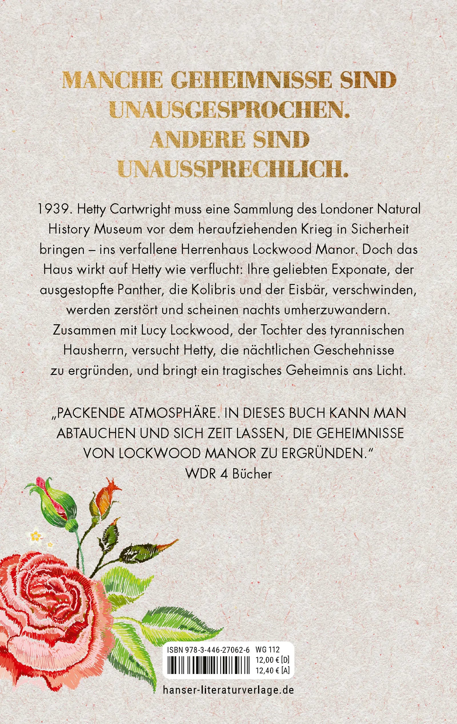 Jane Healey - Die stummen Wächter von Lockwood Manor
