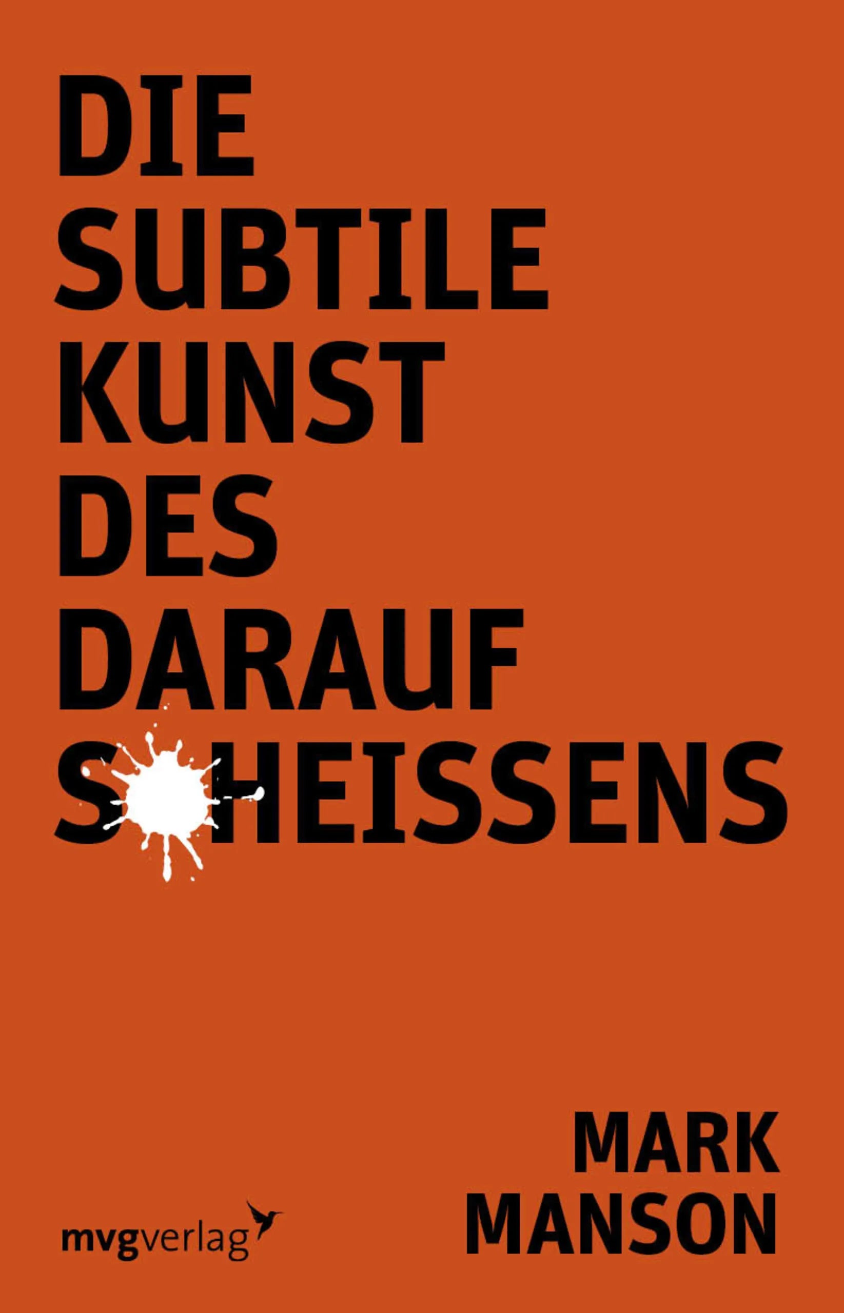Buchcover von 'Die subtile Kunst des darauf Scheißens' - Hörbuch (CD) von Mark Manson