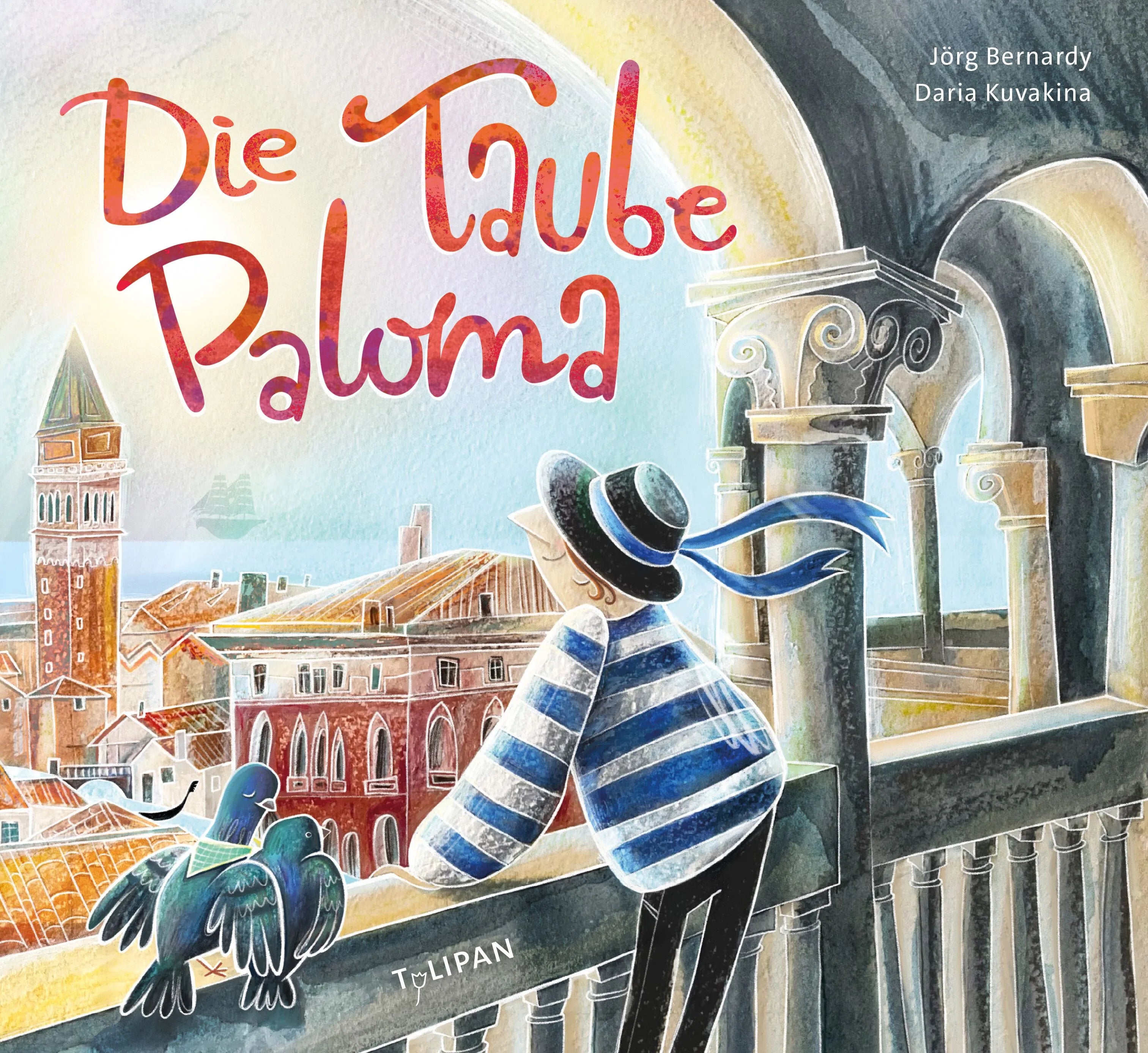 Cover: Die Taube Paloma (Hardcover) von Jörg Bernardy