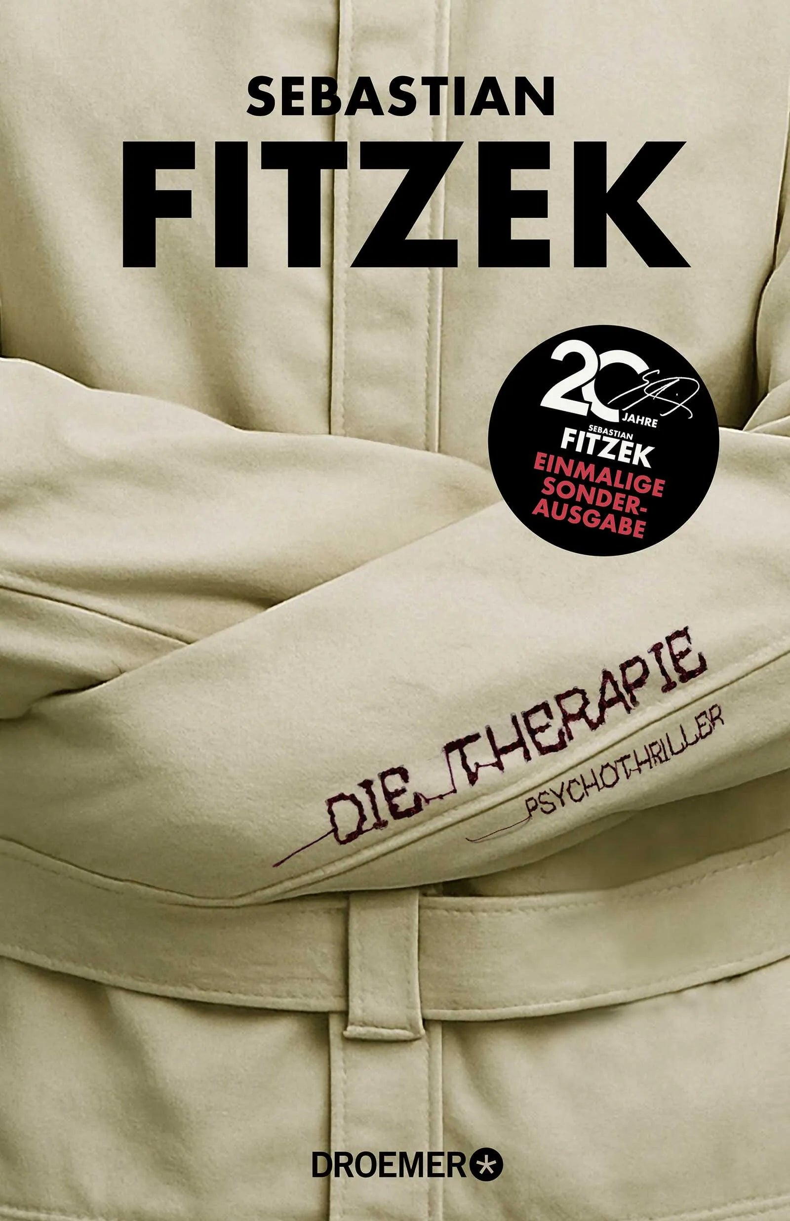 Buchcover von 'Die Therapie' - Gebundene Ausgabe von Sebastian Fitzek