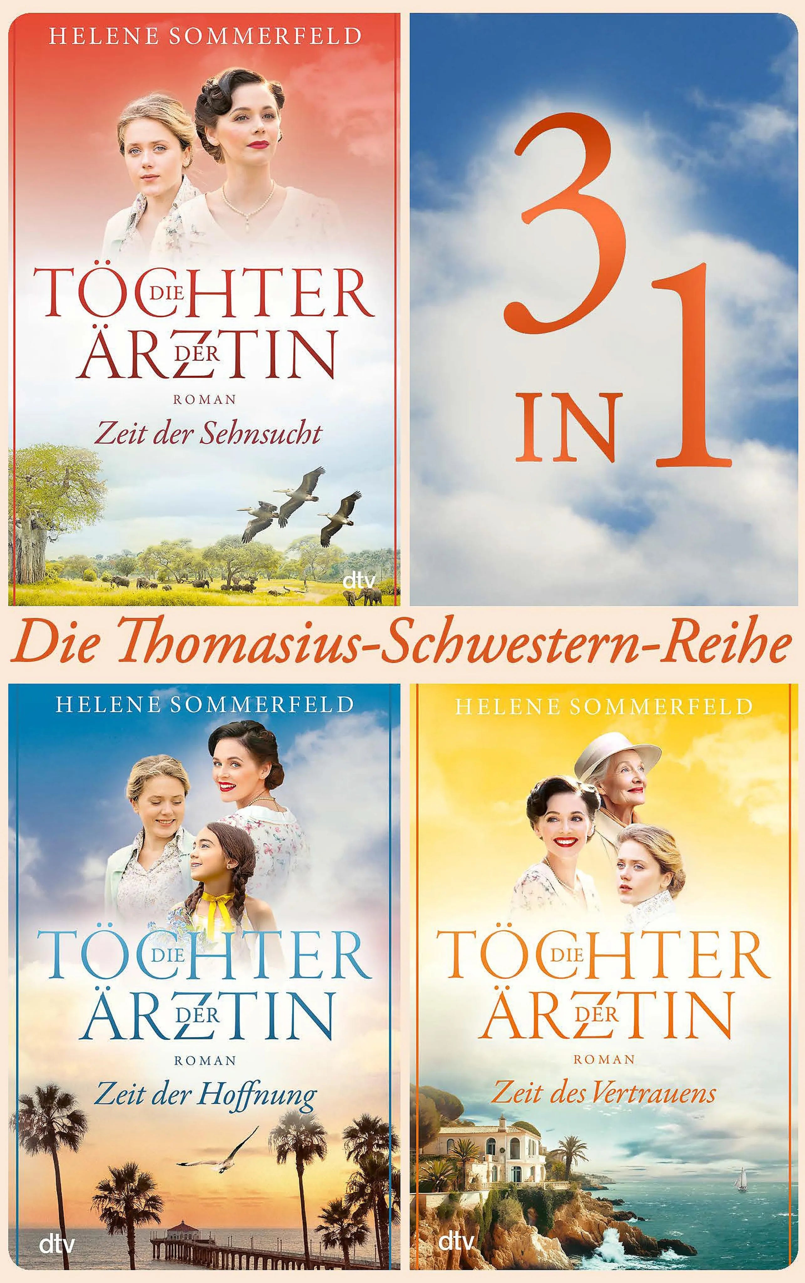 Cover: Die Thomasius-Schwestern-Reihe (E-Book) von Helene Sommerfeld