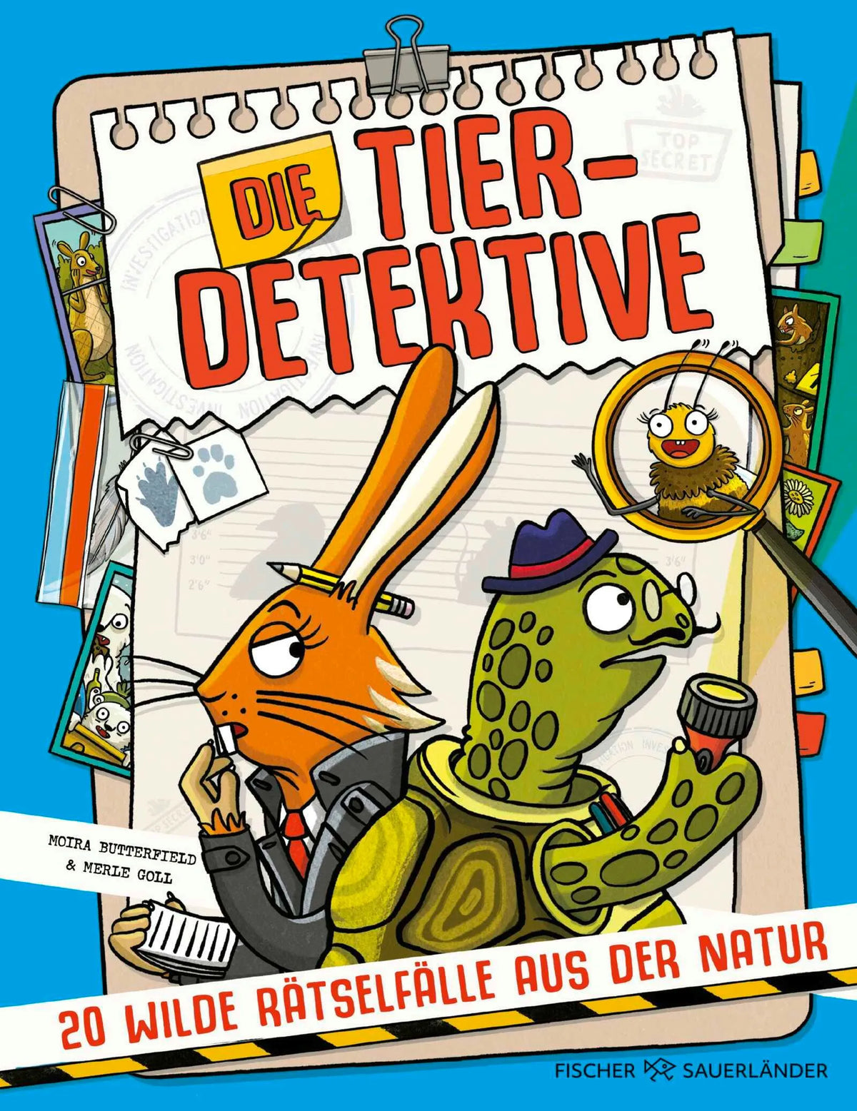 Cover: Die Tierdetektive (Hardcover) von Moira Butterfield