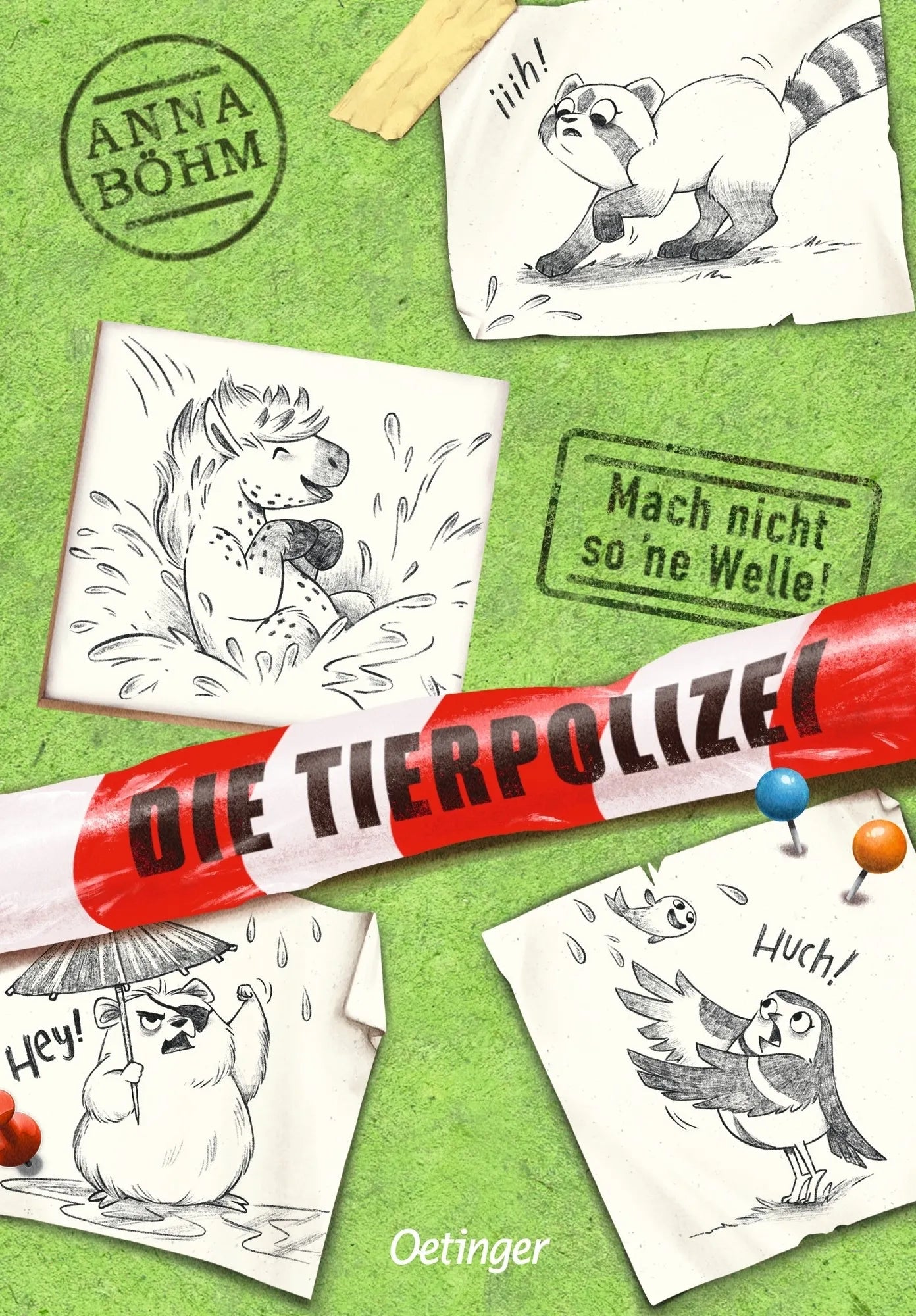 Buchcover von 'Die Tierpolizei 3. Mach nicht so 'ne Welle!' - Gebundene Ausgabe von Anna Böhm