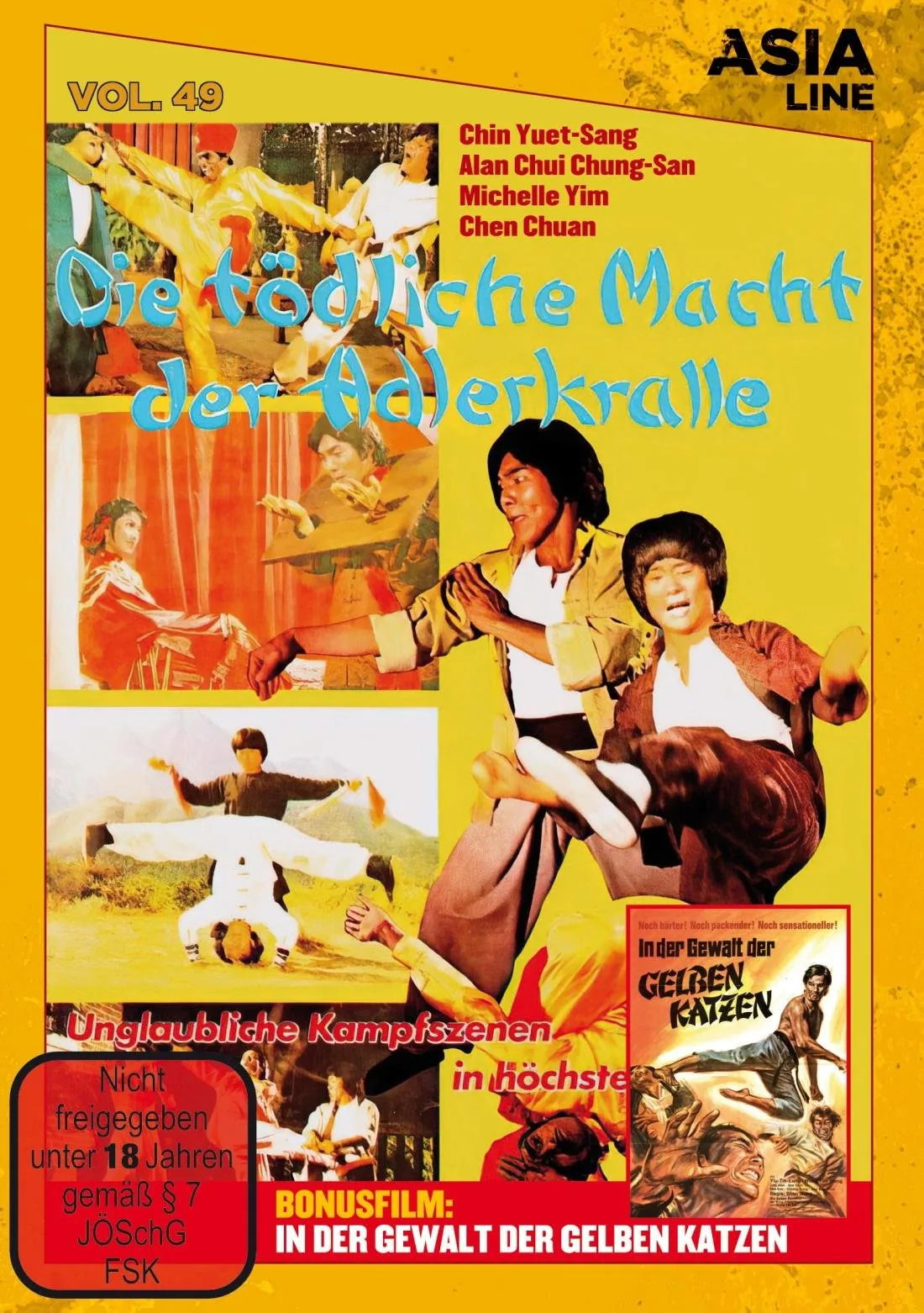 Die tödliche Macht der Adlerkralle - DVD