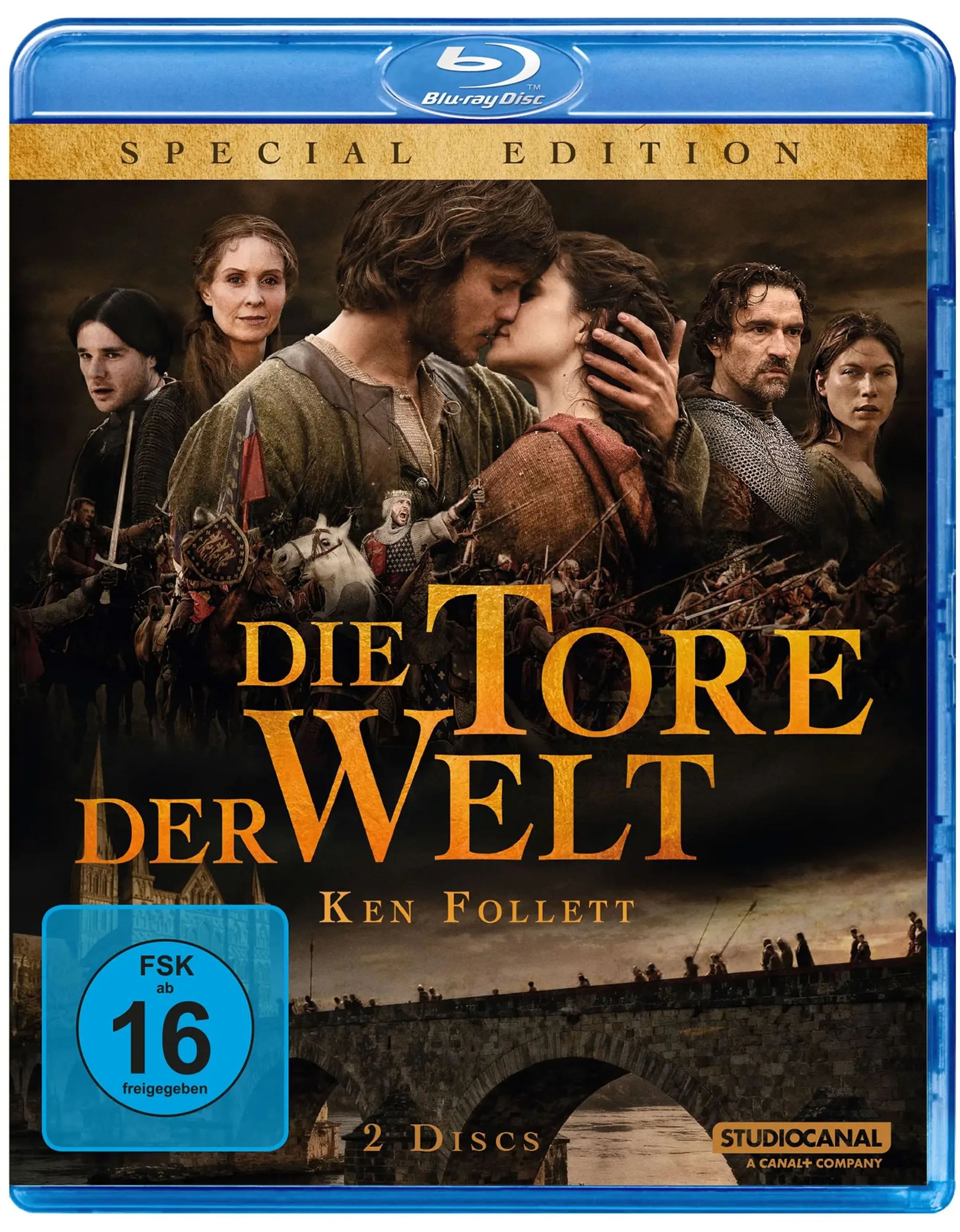 Blu-ray-Cover: Die Tore der Welt. Regie: Michael Caton-Jones