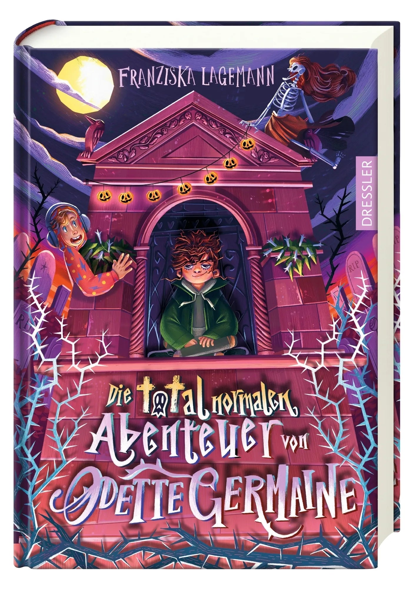 Produktansicht: Die total normalen Abenteuer von Odette Germaine (Gebundene Ausgabe)