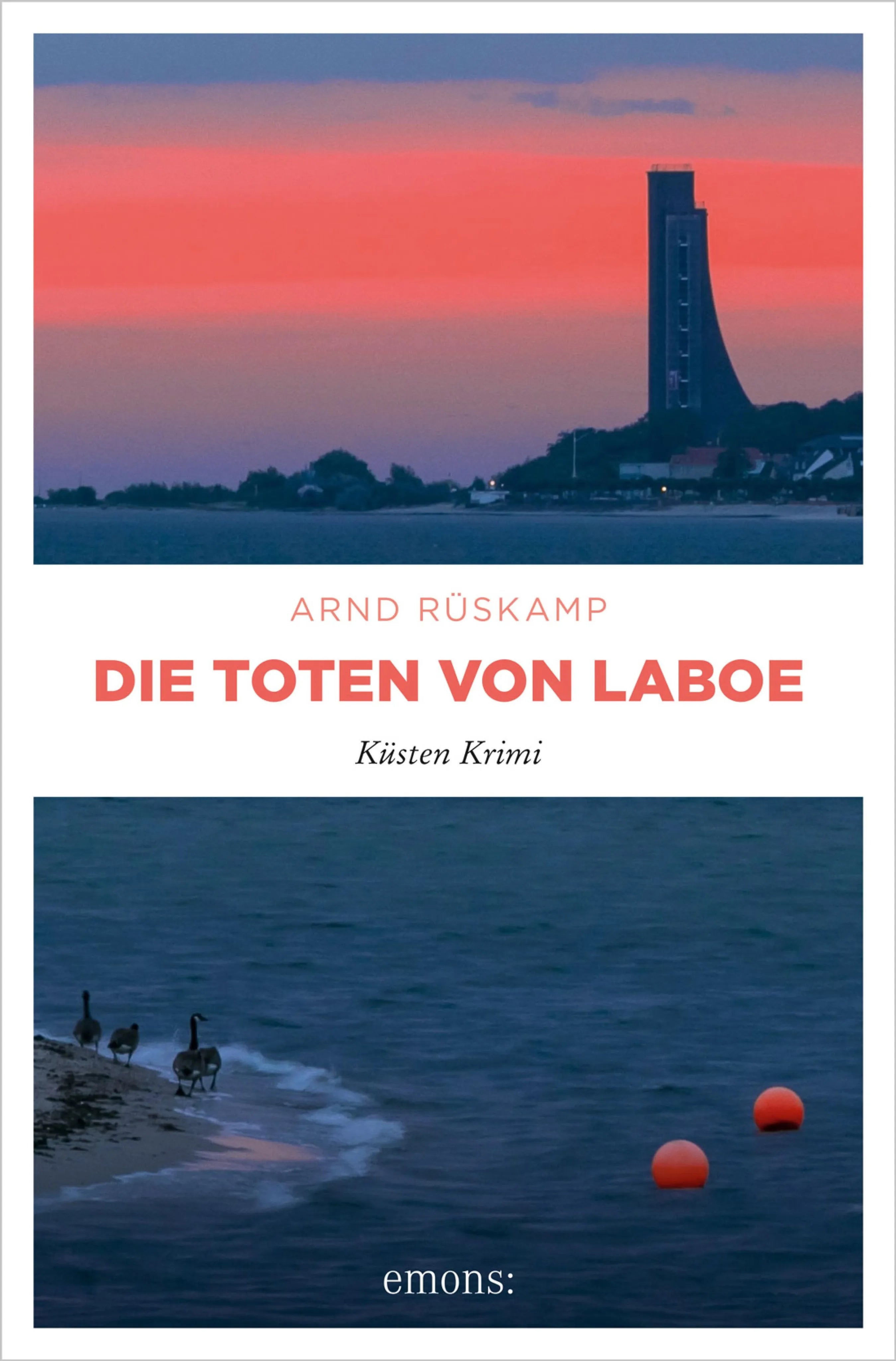 Cover: Die Toten von Laboe. Marie Geisler und Frauke Frisch ermitteln – ein kulinarischer Krimi mit Humor (E-Book) von Arnd Rüskamp