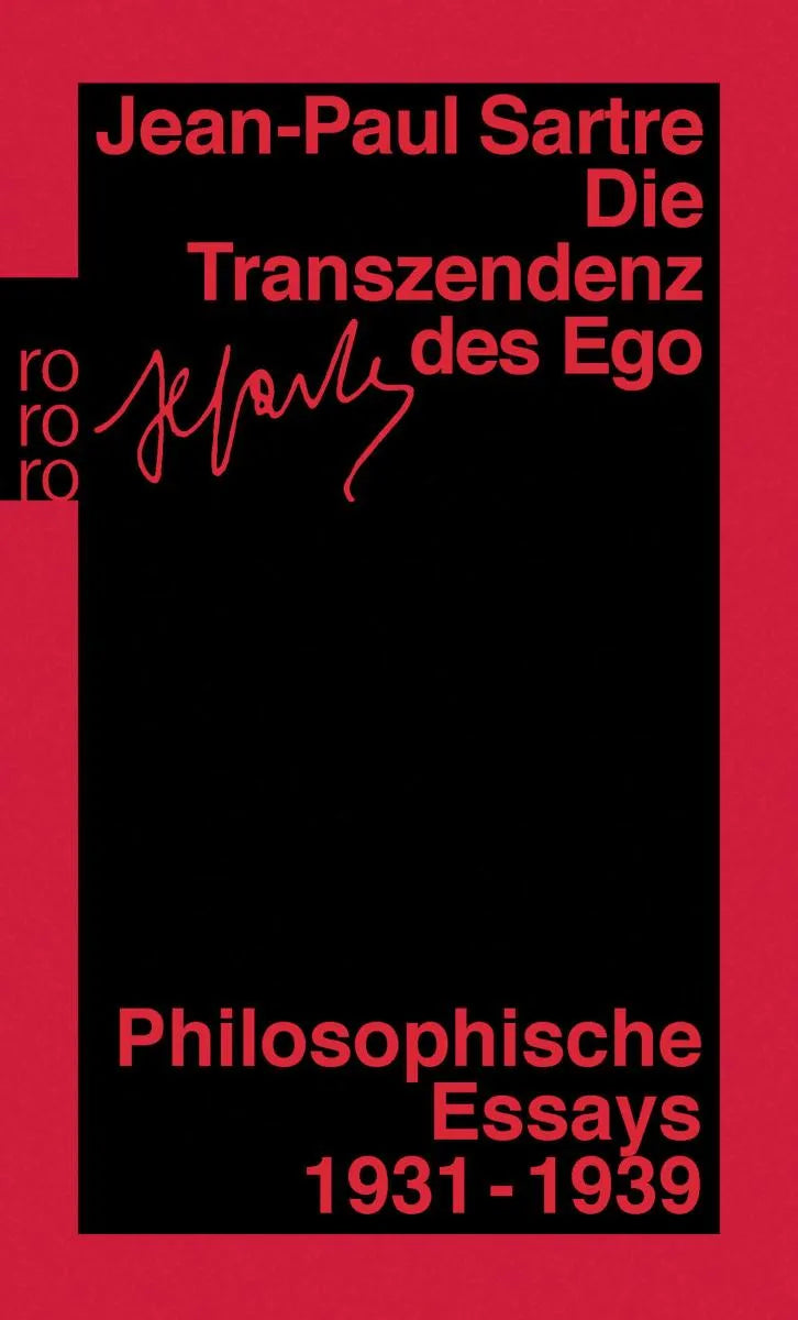 Cover: Die Transzendenz des Ego (E-Book) von Jean-Paul Sartre