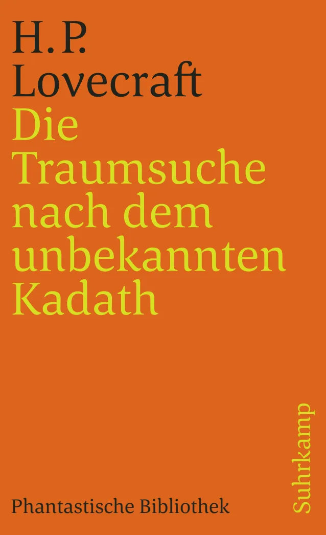 Buchcover von 'Die Traumsuche nach dem unbekannten Kadath' - Taschenbuch von H. P. Lovecraft
