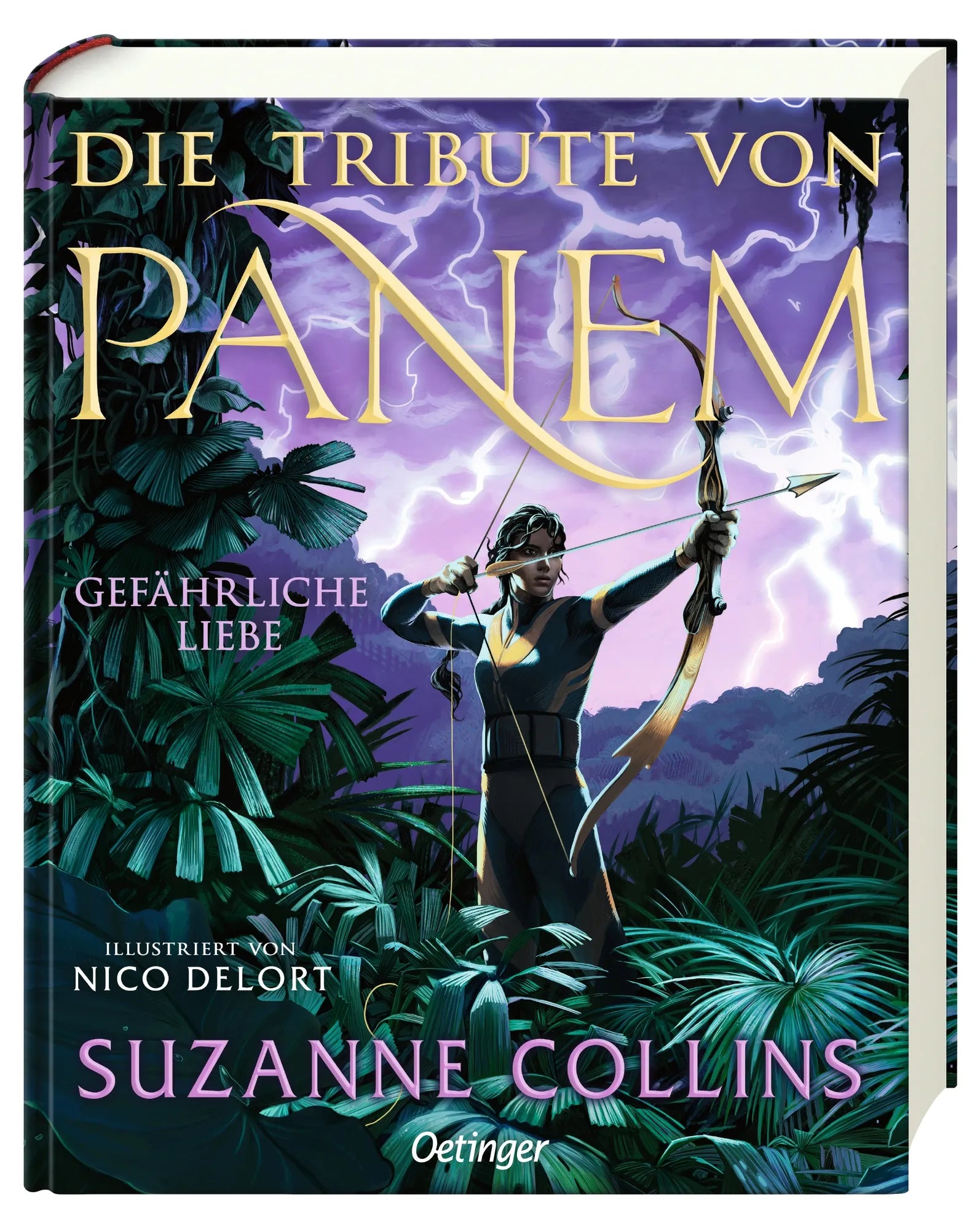 Detailansicht: Die Tribute von Panem 2. Gefährliche Liebe. Illustrierte Ausgabe (Hardcover)