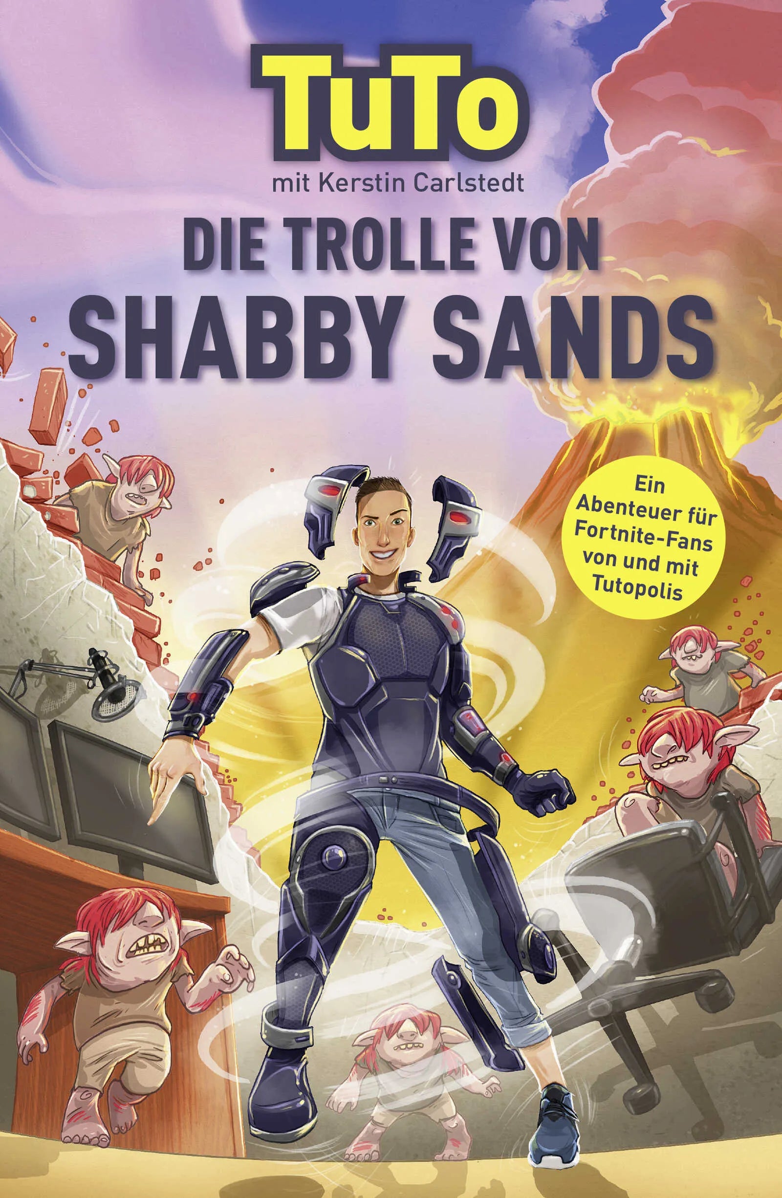 Buchcover von 'Die Trolle von Shabby Sands' - Gebundene Ausgabe von Tutopolis