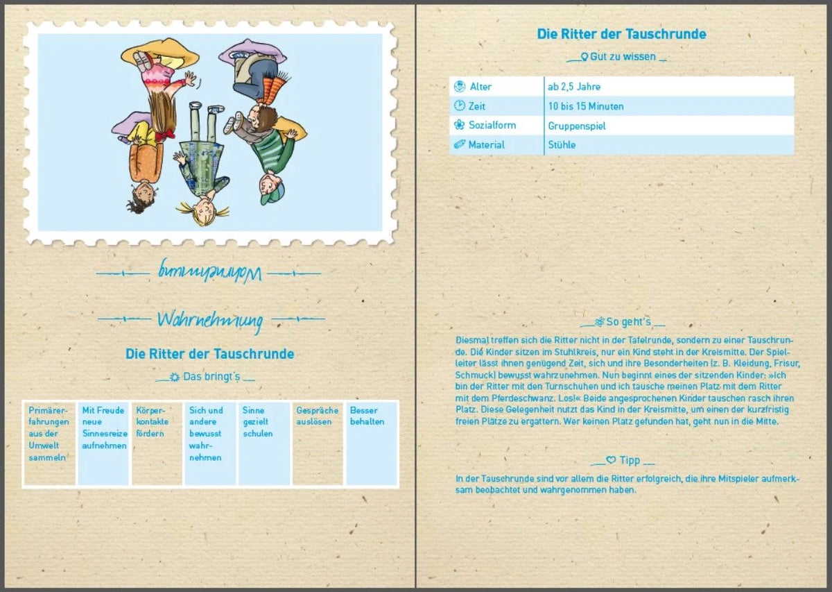 Die U3-Spielekartei - Gefühle, Rituale, Wahrnehmung – Ansicht