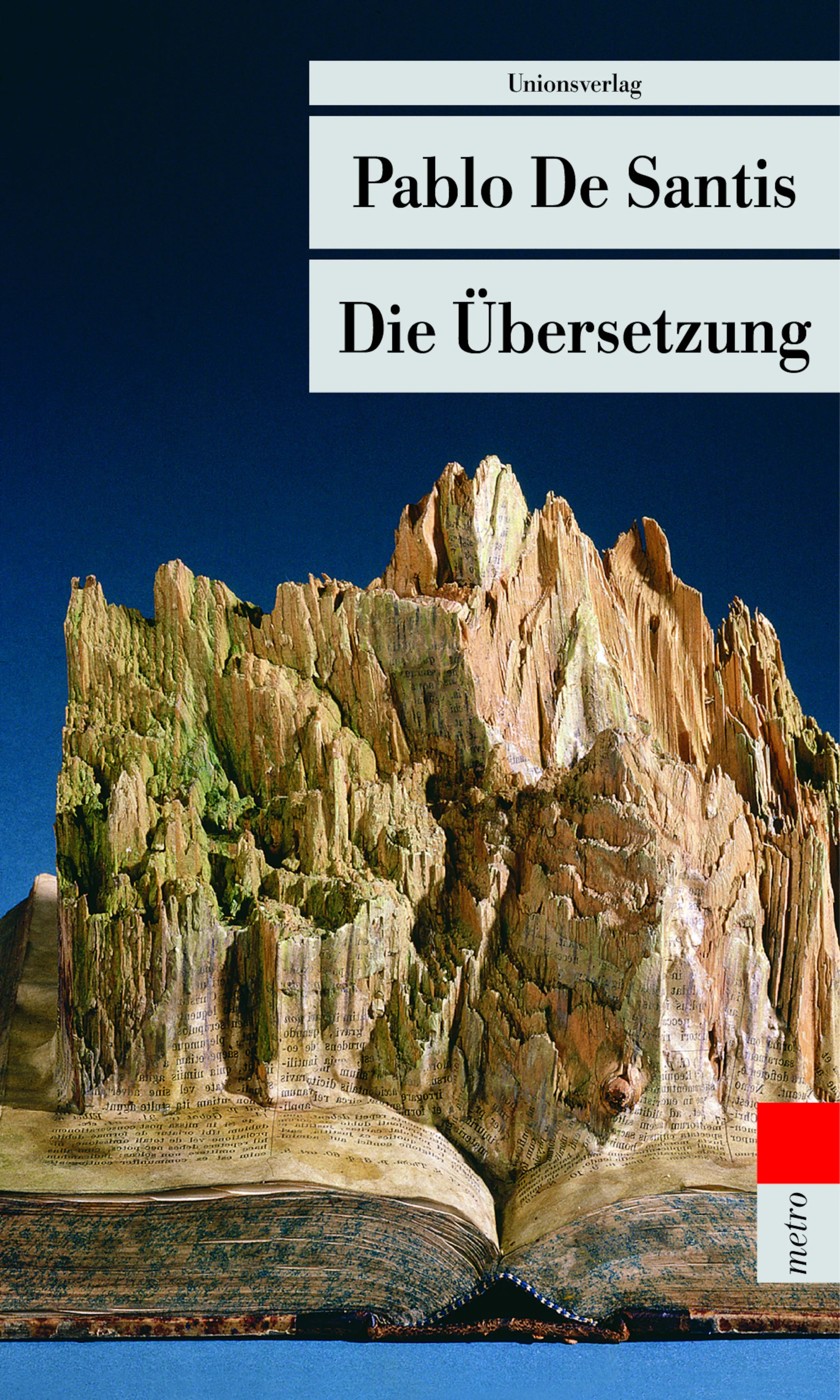 Buchcover von 'Die Übersetzung' - Taschenbuch von Pablo De Santis