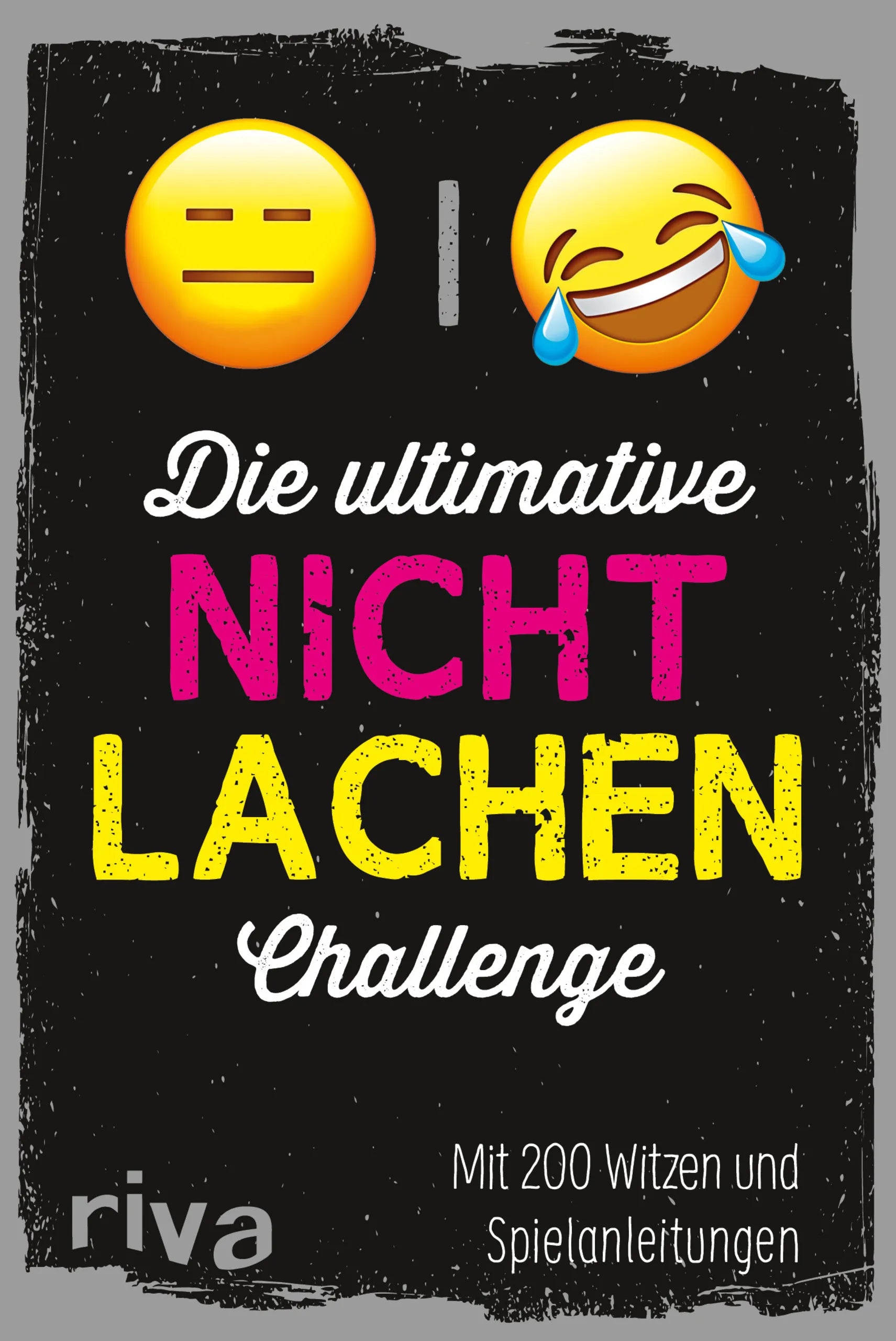 Buchcover von 'Die ultimative Nicht-lachen-Challenge' - Taschenbuch von riva Verlag