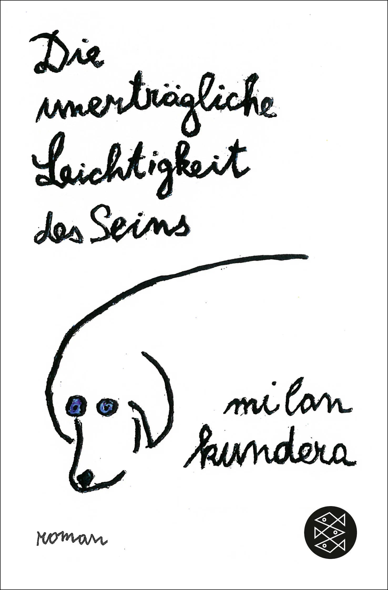 Buchcover von 'Die unerträgliche Leichtigkeit des Seins' - Taschenbuch von Milan Kundera