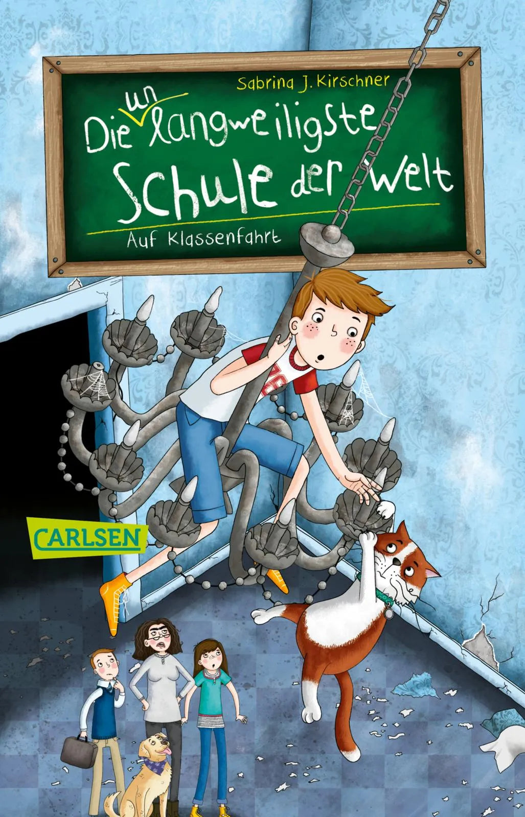 Cover: Die unlangweiligste Schule der Welt 1: Auf Klassenfahrt (Taschenbuch) von Sabrina J. Kirschner
