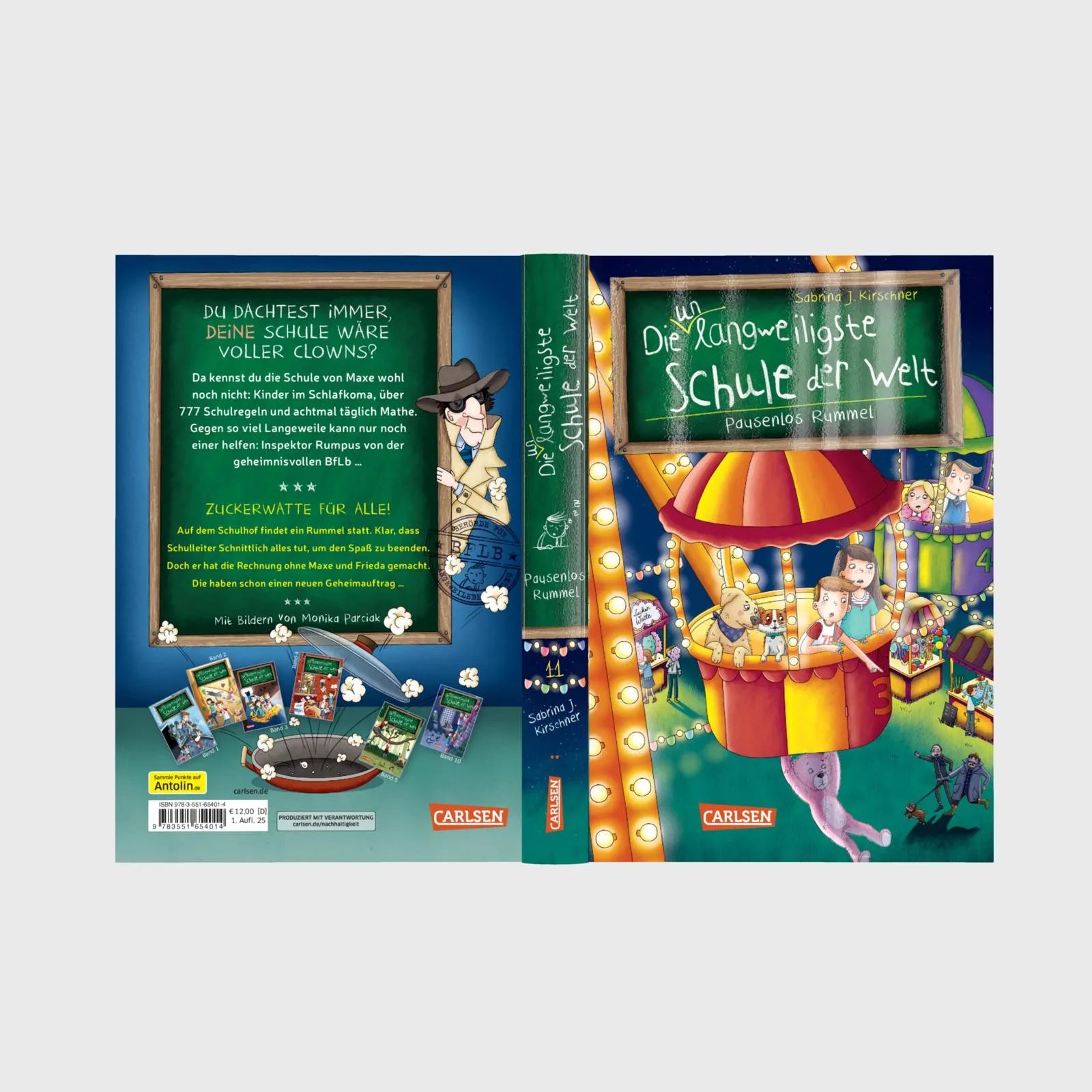 Sabrina J. Kirschner - Die unlangweiligste Schule der Welt 11: Pausenlos Rummel