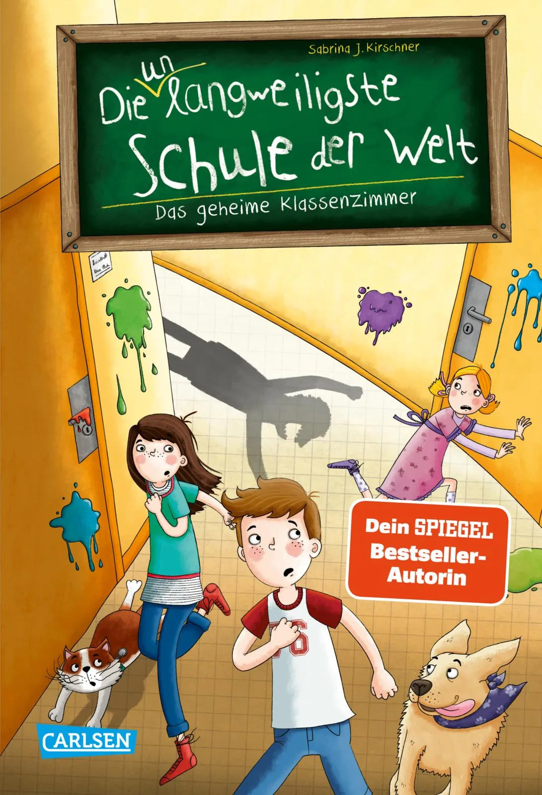 Buchcover von 'Die unlangweiligste Schule der Welt 2: Das geheime Klassenzimmer' - Gebundene Ausgabe von Sabrina J. Kirschner