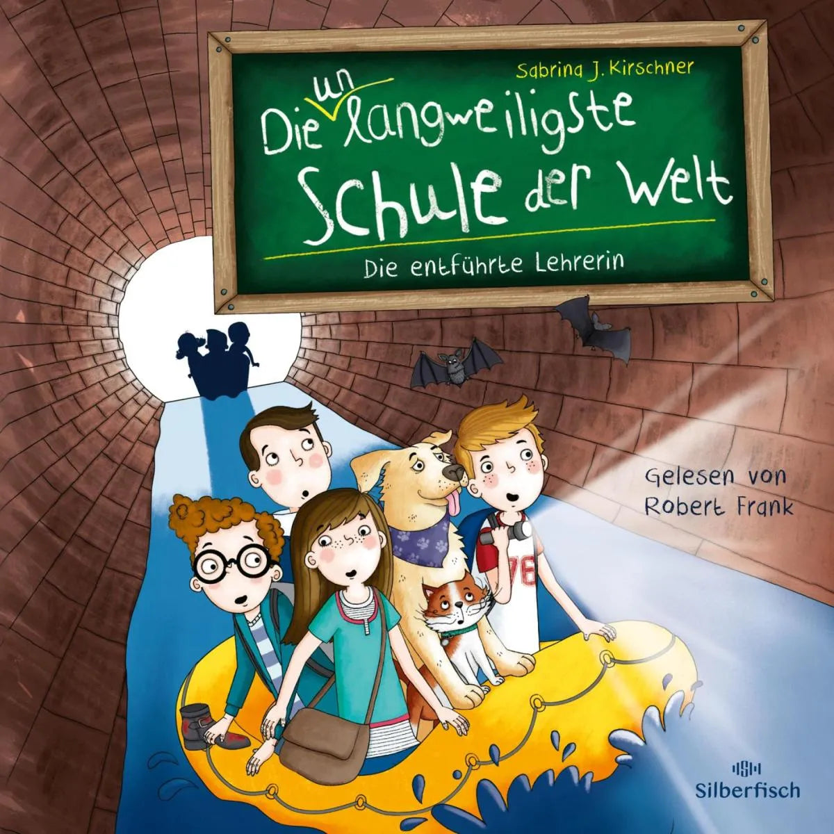 Cover: Die unlangweiligste Schule der Welt 3: Die entführte Lehrerin (Hörbuch Download) von Sabrina J. Kirschner