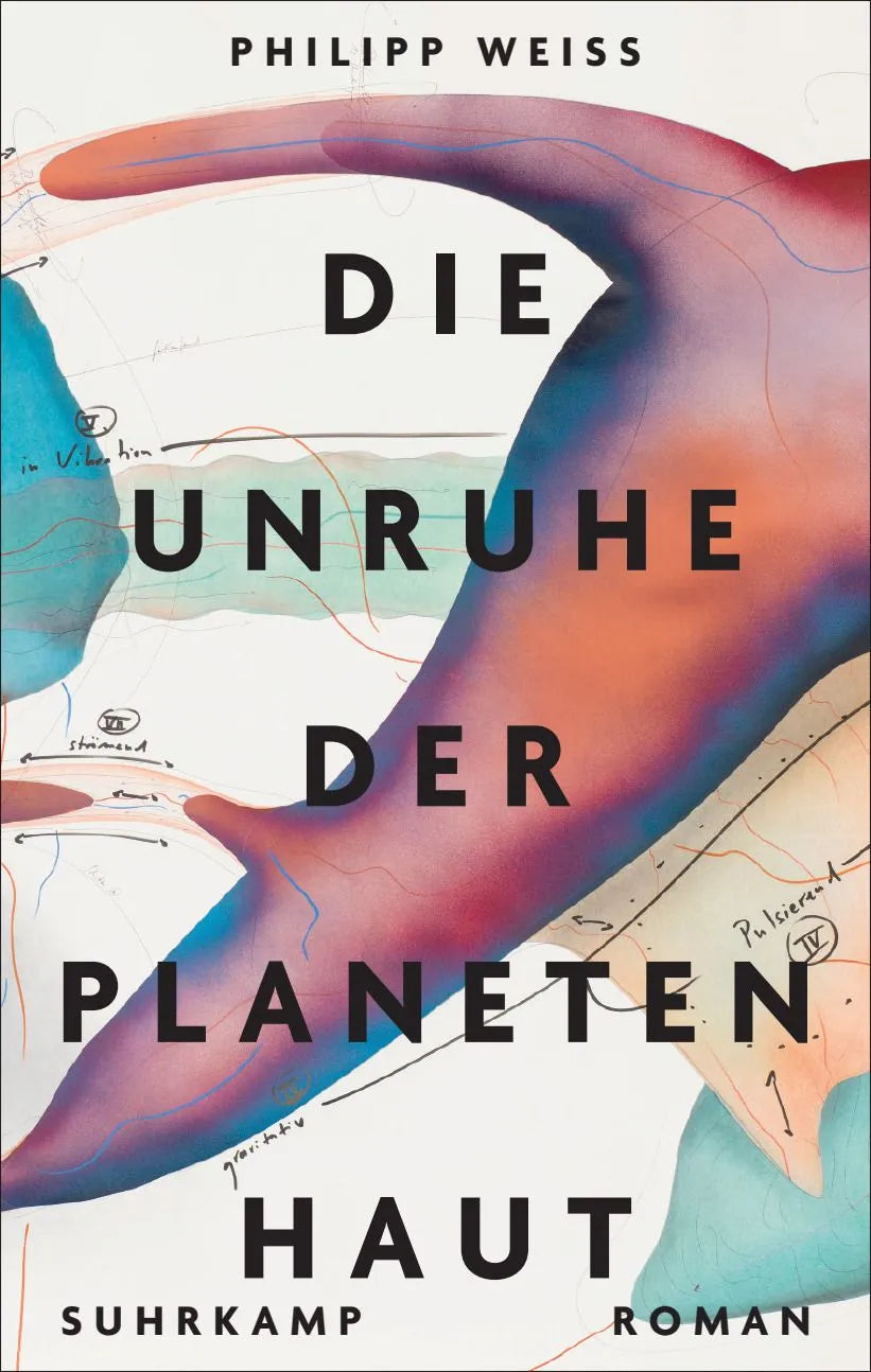 Cover: Die Unruhe der Planetenhaut (Hardcover) von Philipp Weiss