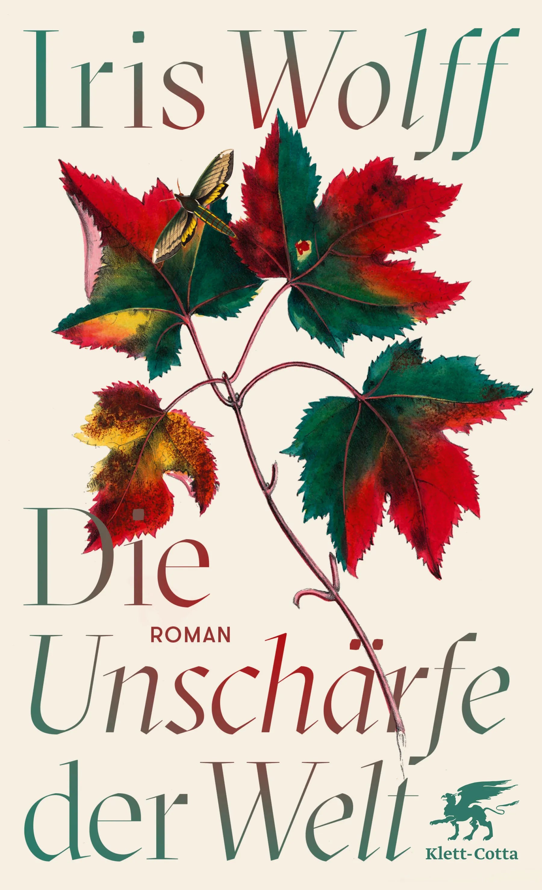 Buchcover von 'Die Unschärfe der Welt' - Gebundene Ausgabe von Iris Wolff