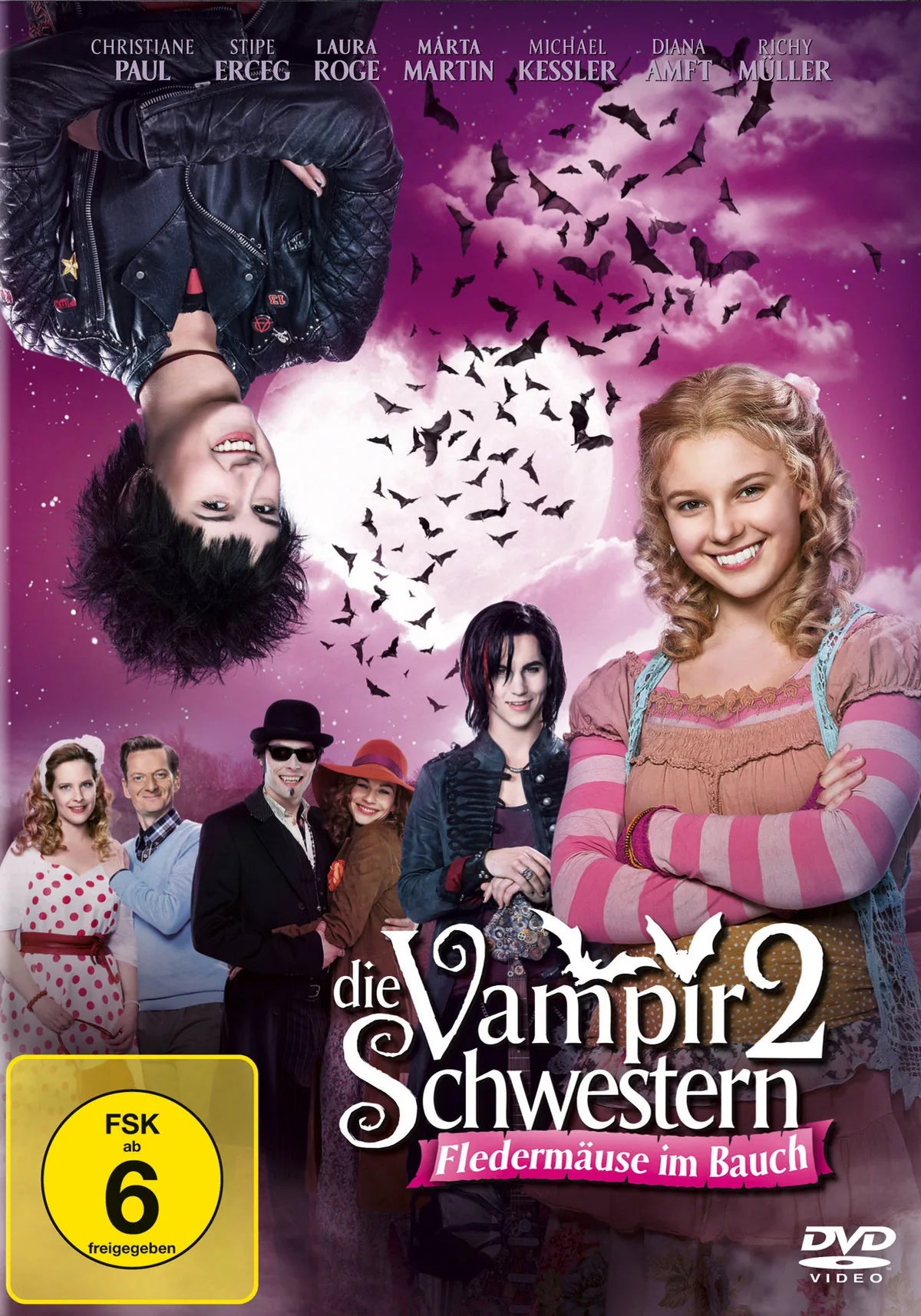 Die Vampirschwestern 2 - Fledermäuse im Bauch - DVD
