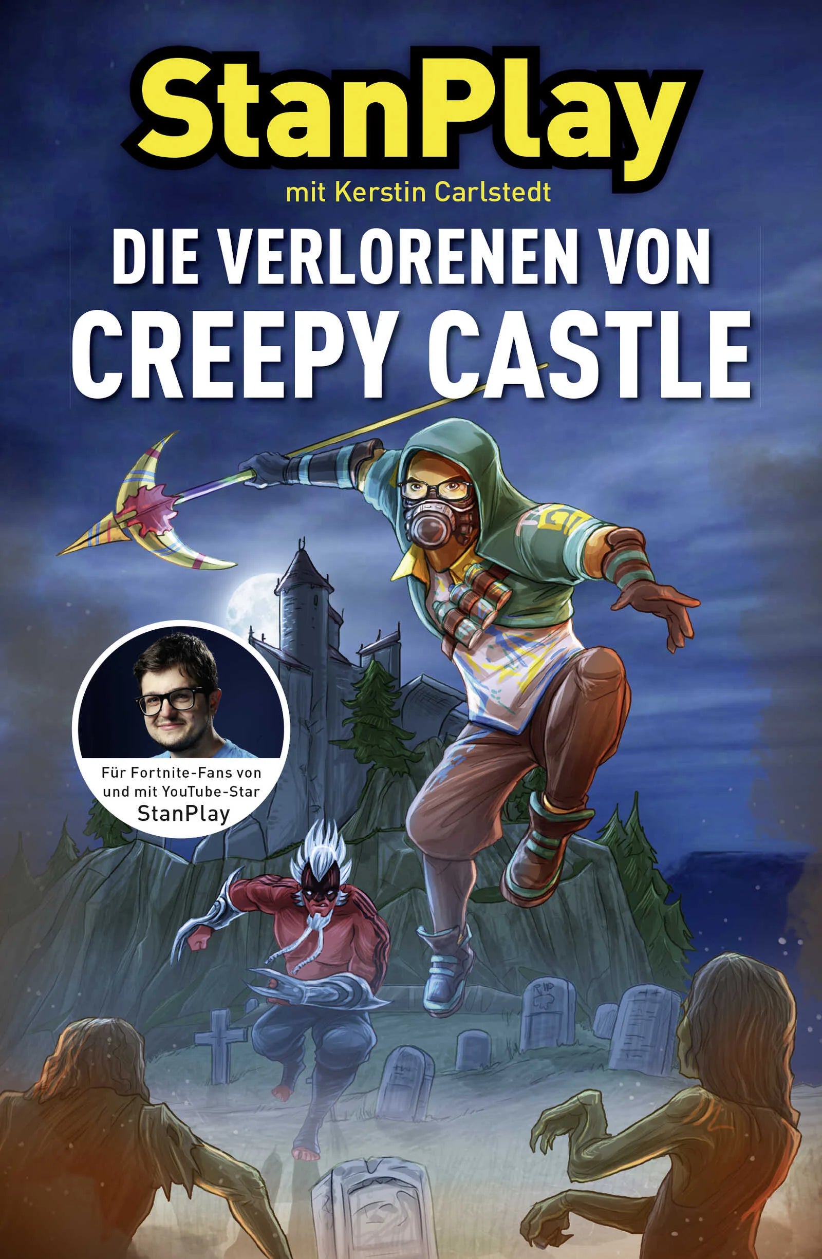 Buchcover von 'Die Verlorenen von Creepy Castle' - Gebundene Ausgabe von Kerstin Carlstedt