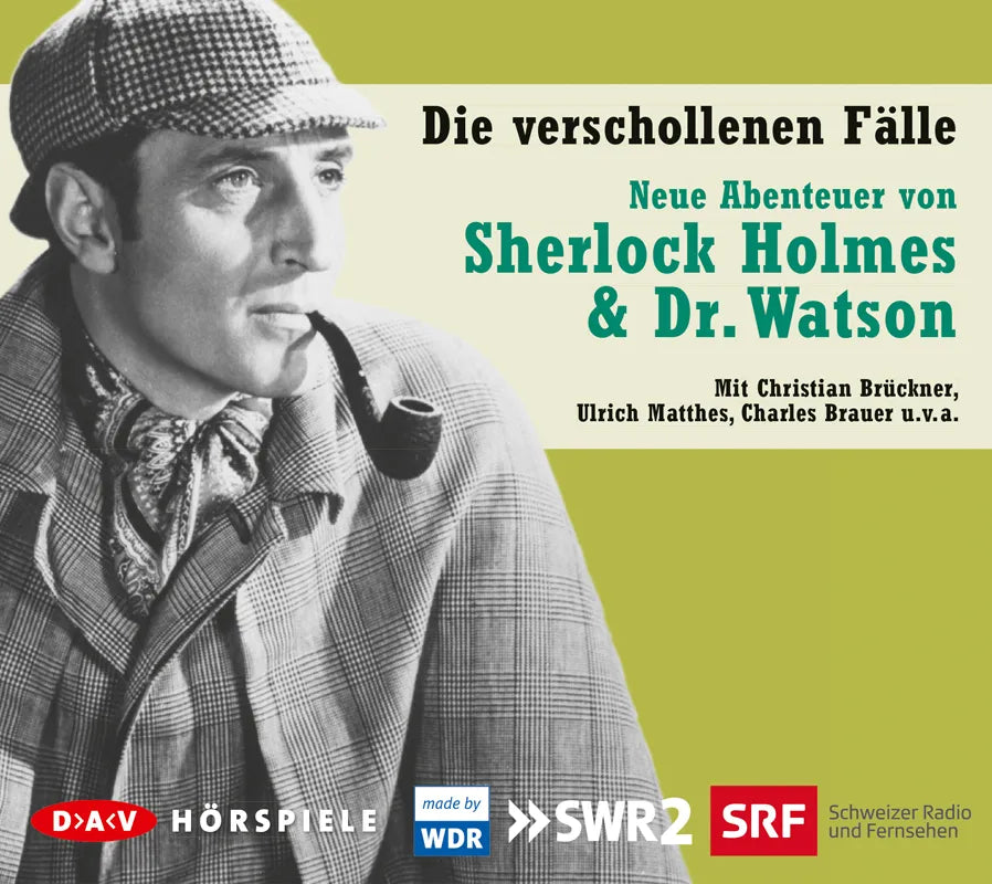 Buchcover von 'Die verschollenen Fälle. Neue Abenteuer von Sherlock Holmes & Dr. Watson' - Hörbuch (CD) von div.