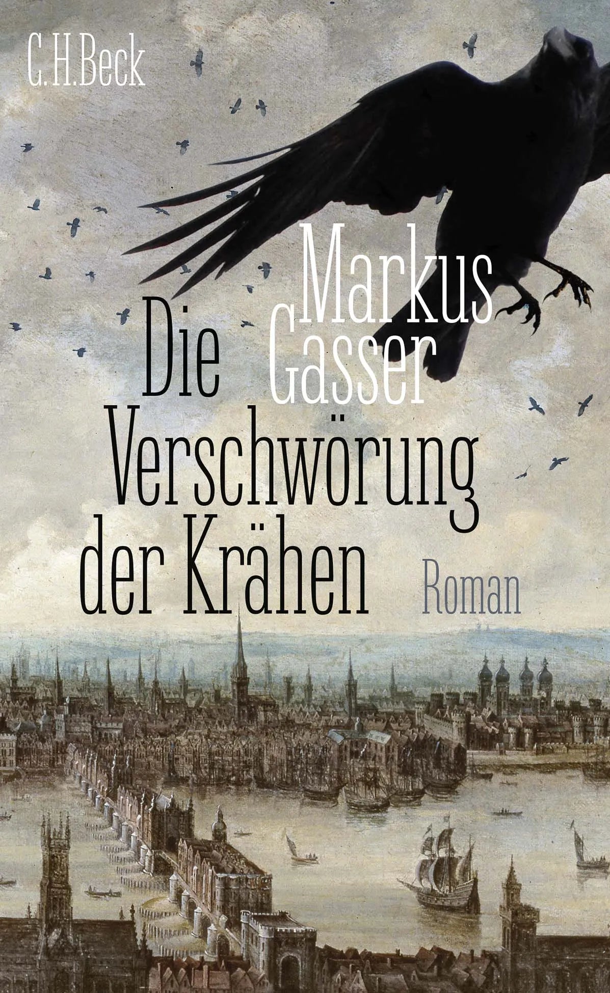 Buchcover von 'Die Verschwörung der Krähen' - Gebundene Ausgabe von Markus Gasser