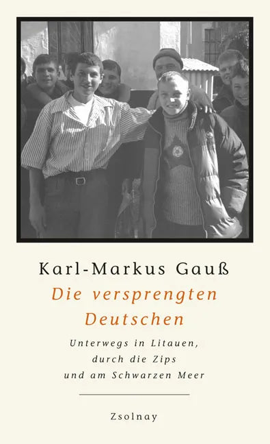 Buchcover von 'Die versprengten Deutschen' - Gebundene Ausgabe von Karl-Markus Gauß