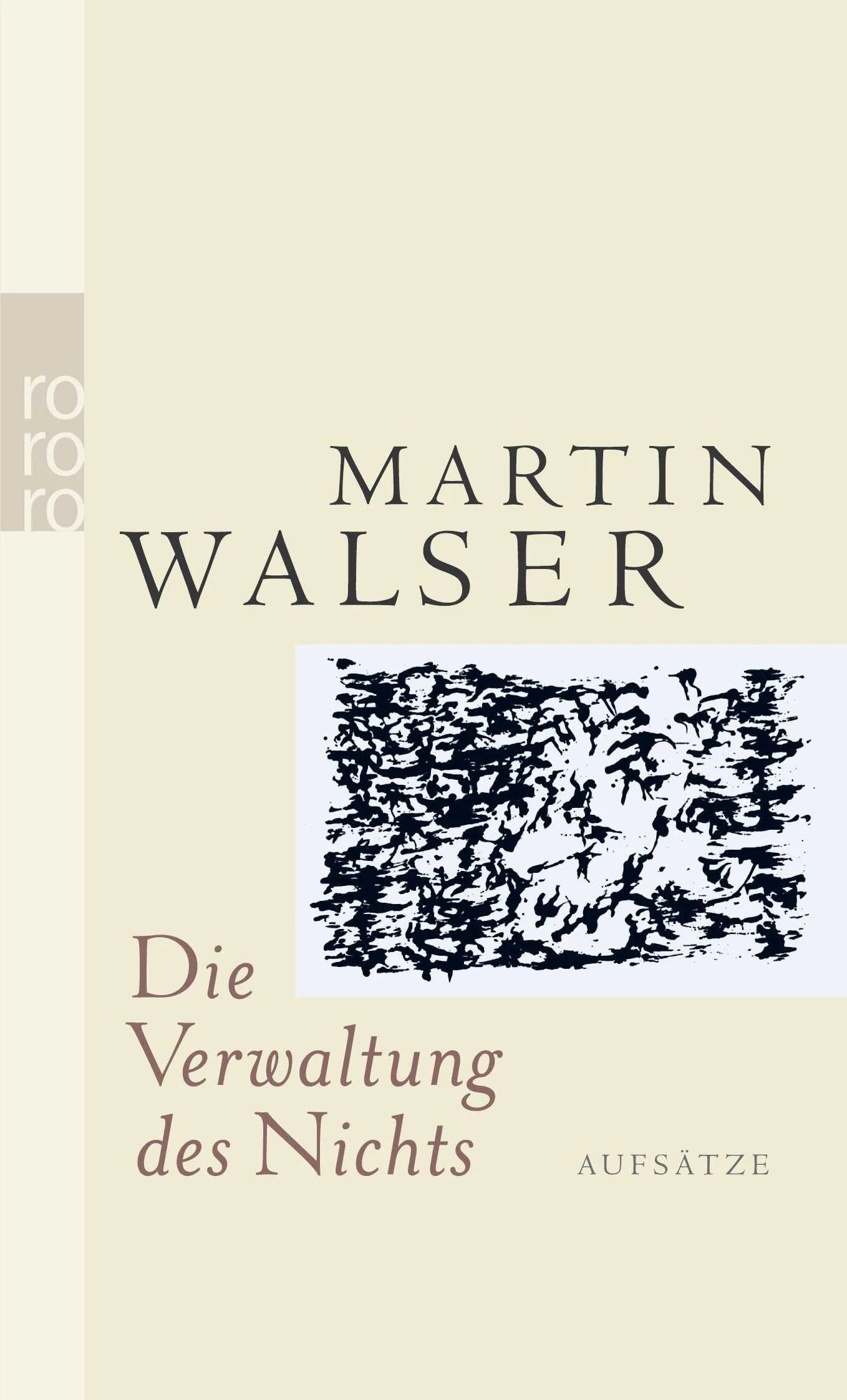 Buchcover von 'Die Verwaltung des Nichts' - Taschenbuch von Martin Walser