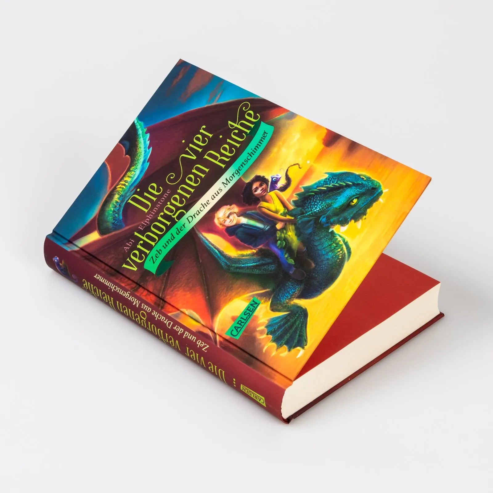 Abi Elphinstone - Die vier verborgenen Reiche 3: Zeb und der Drache aus Morgenschimmer