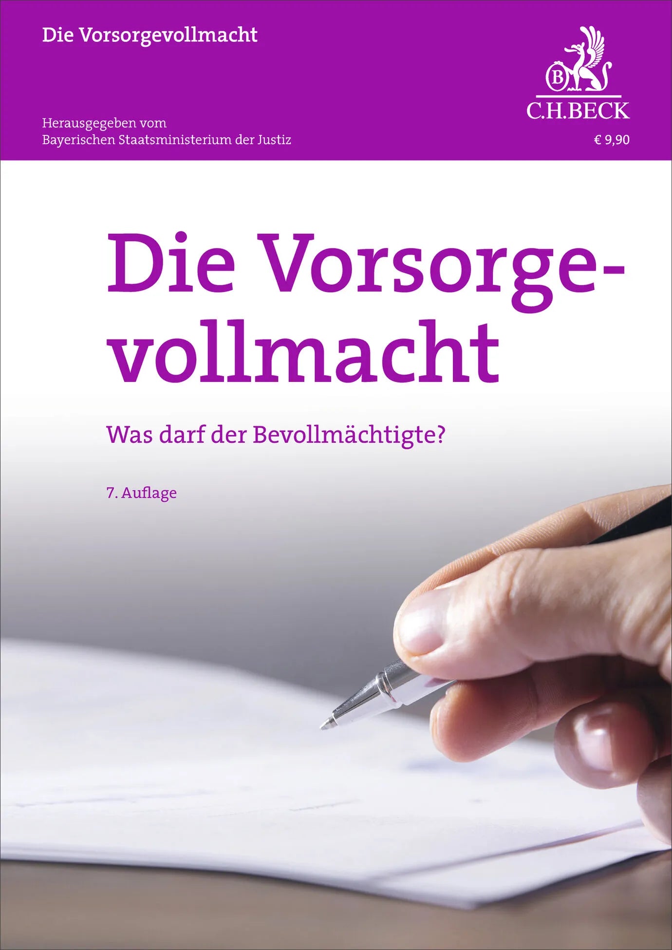 Buchcover von 'Die Vorsorgevollmacht' - Taschenbuch von Bernhard Knittel