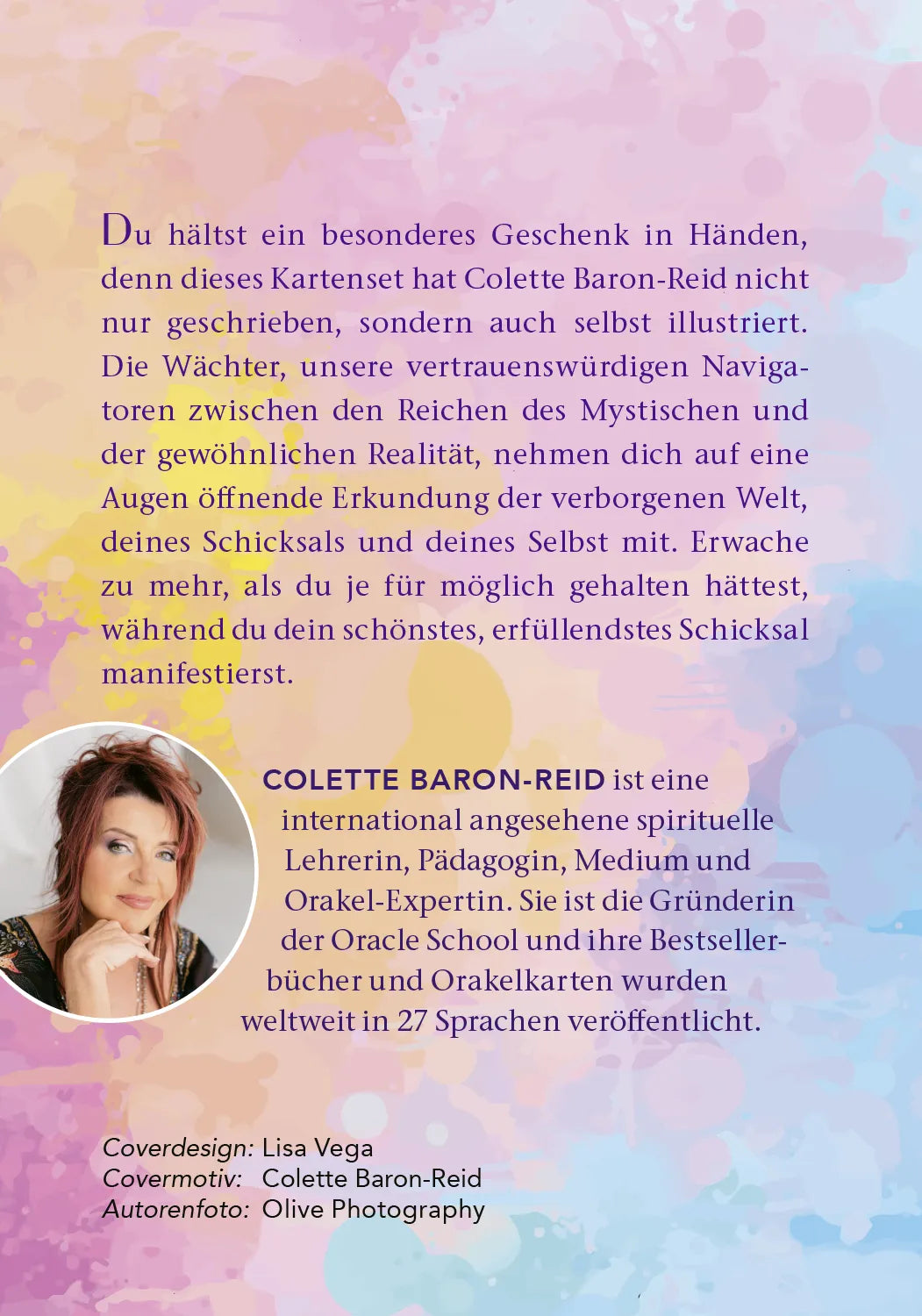 Buchrückseite von 'Die Wächter der verborgenen Welt' mit Klappentext - Taschenbuch