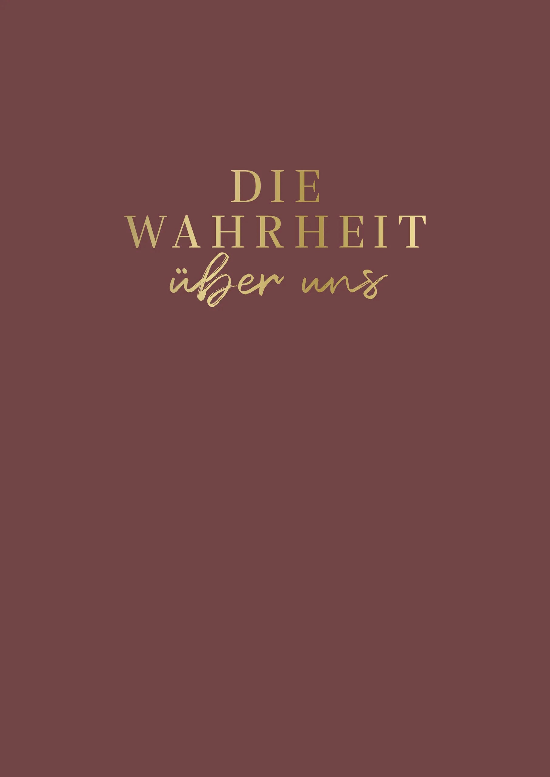 Buchcover von 'Die Wahrheit über uns' - Gebundene Ausgabe von David Tripolina