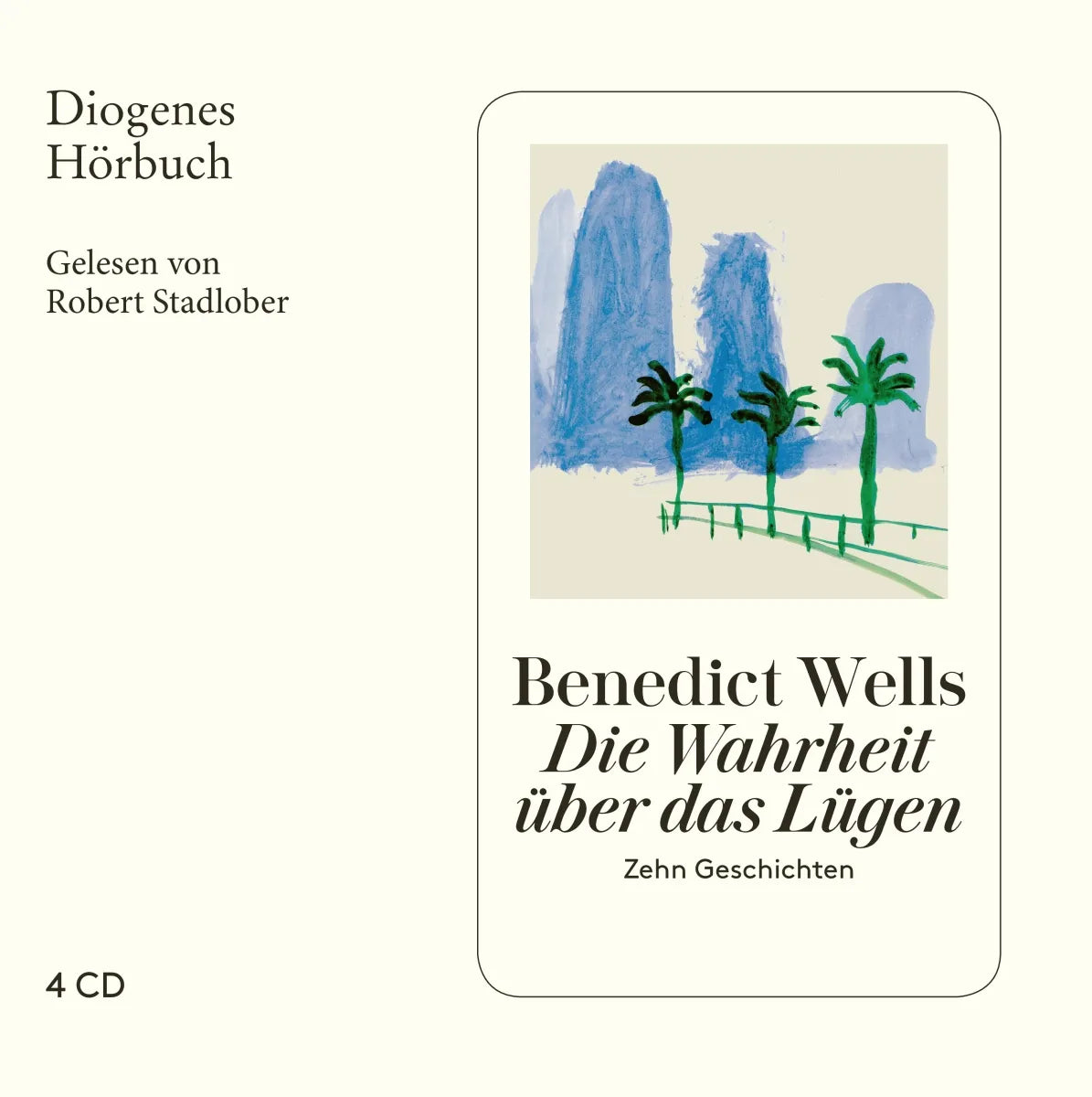 Buchcover von 'Die Wahrheit über das Lügen' - Hörbuch (CD) von Benedict Wells