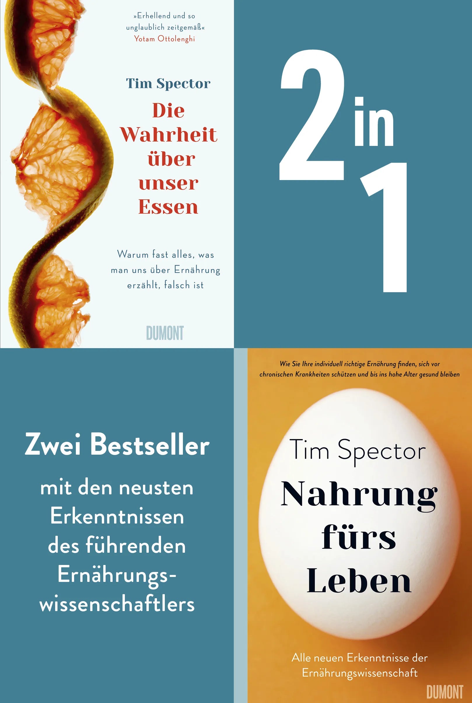 Cover: Die Wahrheit über unser Essen & Nahrung fürs Leben (E-Book) von Tim Spector