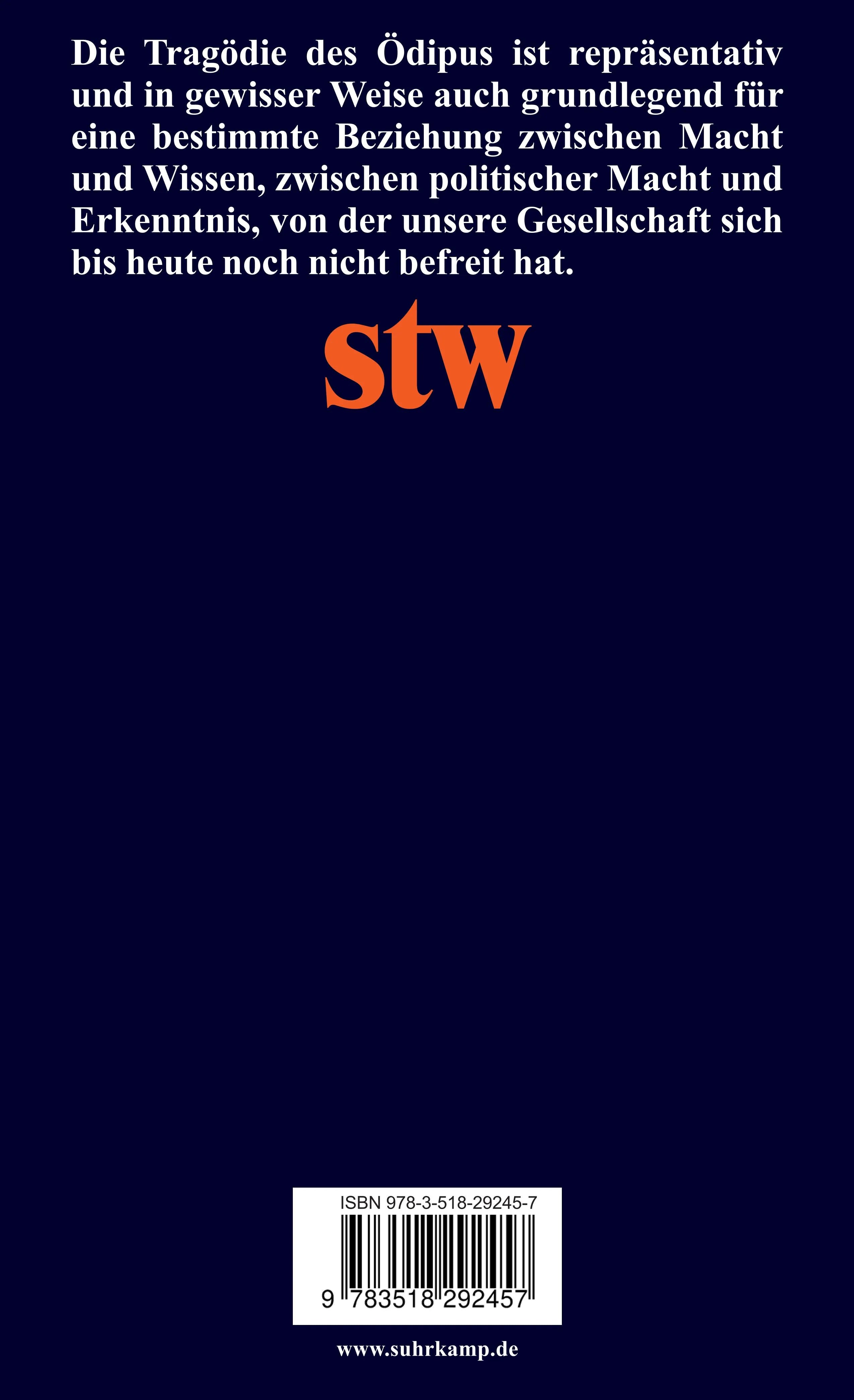 Buchrückseite von 'Die Wahrheit und die juristischen Formen' mit Klappentext - Taschenbuch