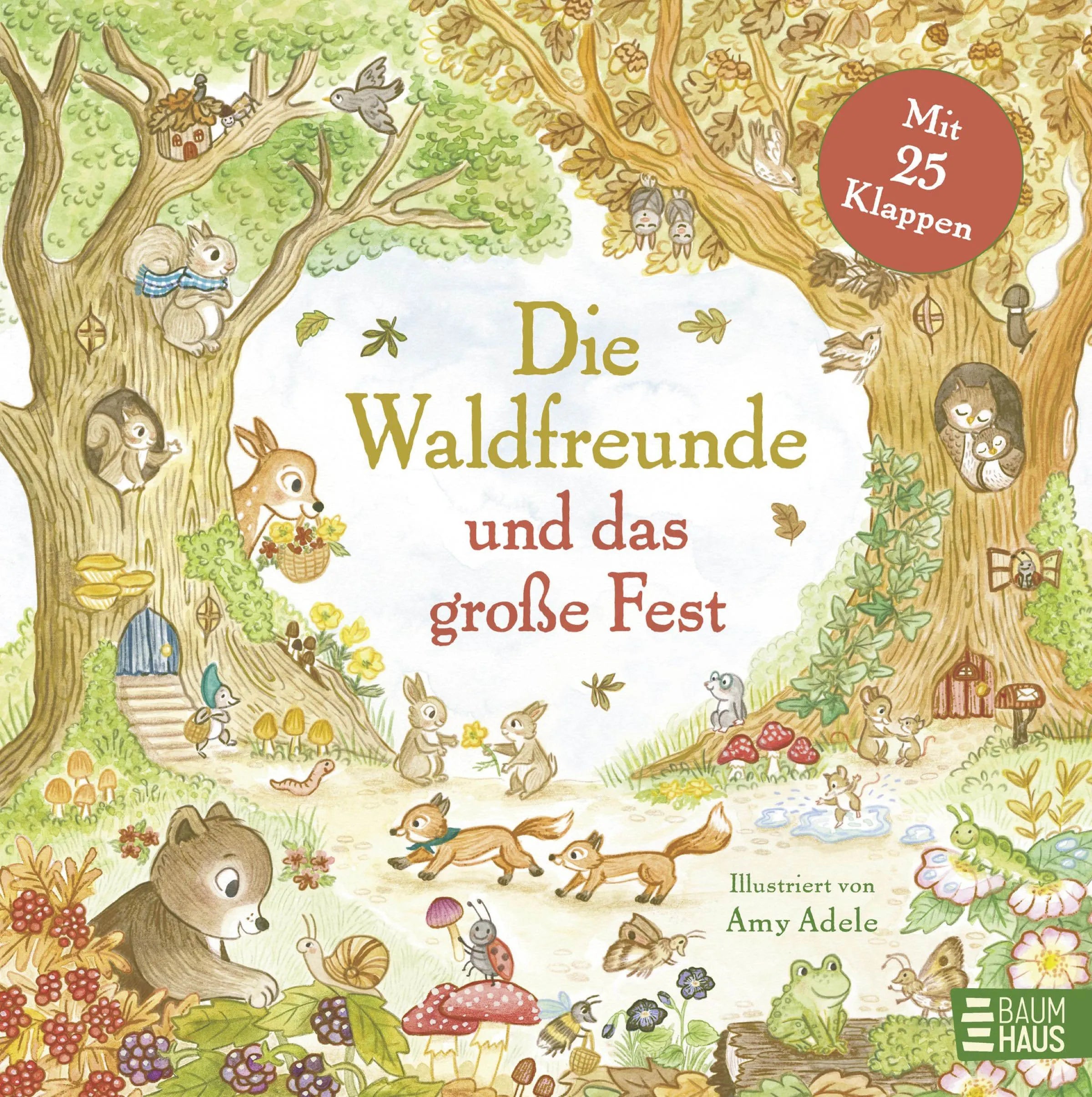 Cover: Die Waldfreunde und das große Fest (Hardcover) von Amy Adele