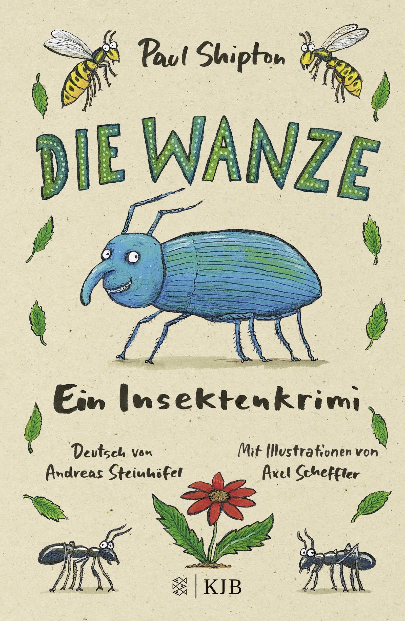 Buchcover von 'Die Wanze' - Gebundene Ausgabe von Paul Shipton